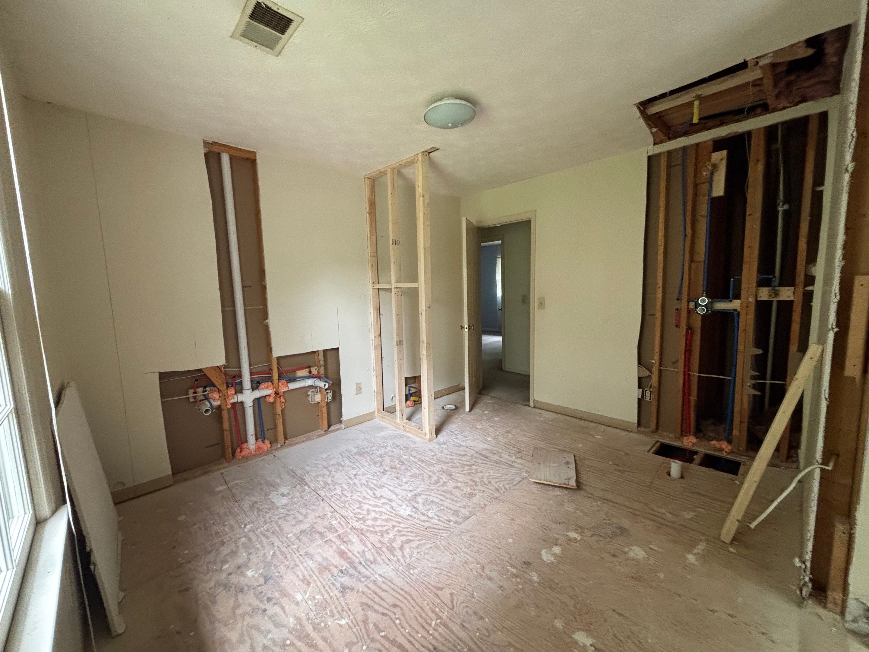 Master bathroom remodel by Prudencio