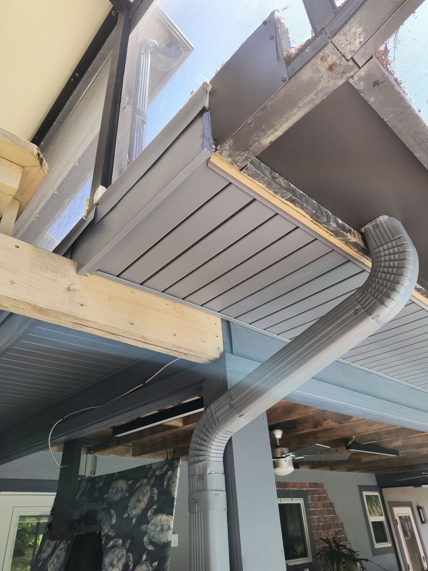 Soffit and Fascia Installation in Fort Myers FL by Gutter Professors