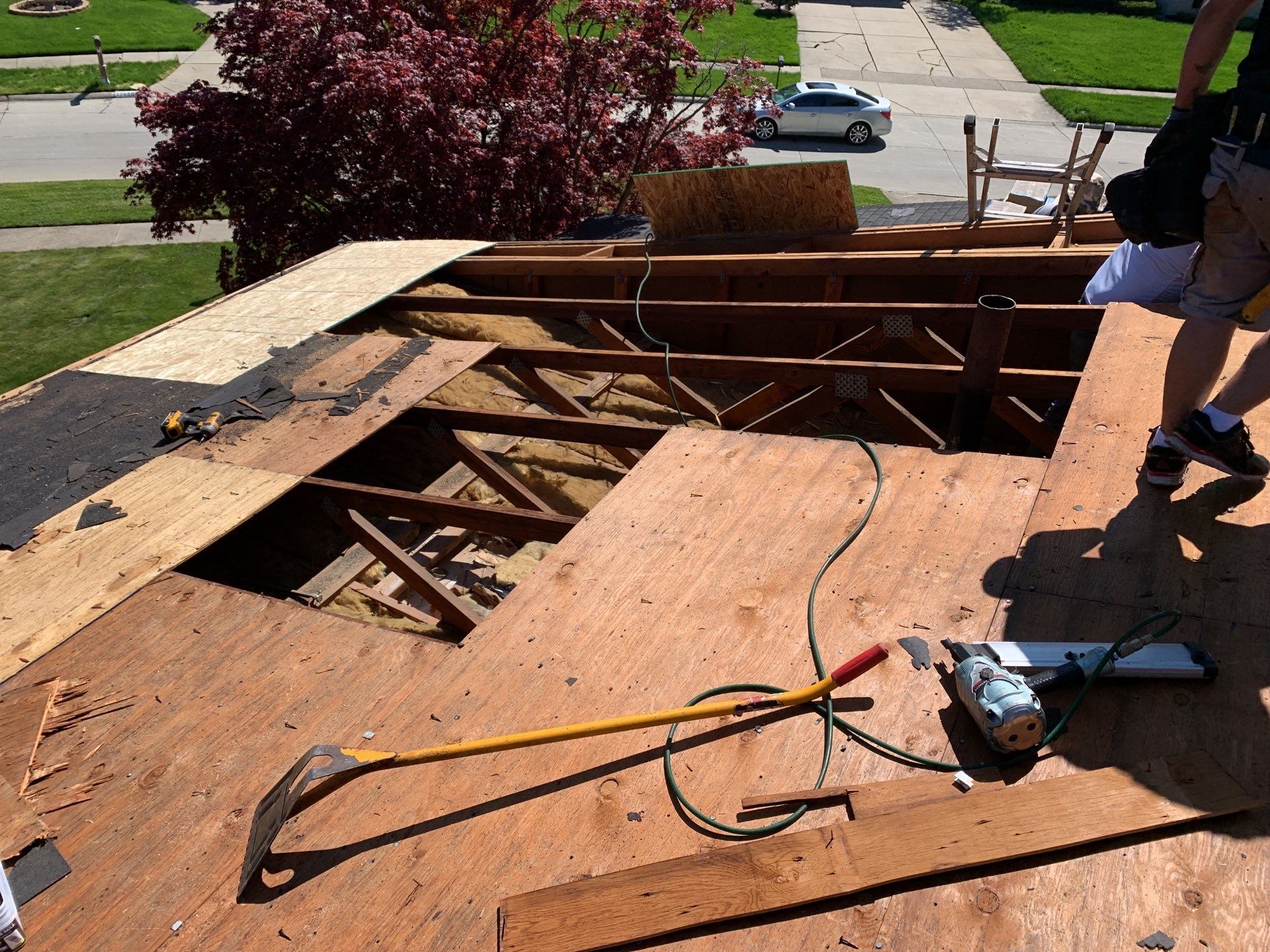 Roof Replacement using CertainTeed Landmark by 180 Contractors