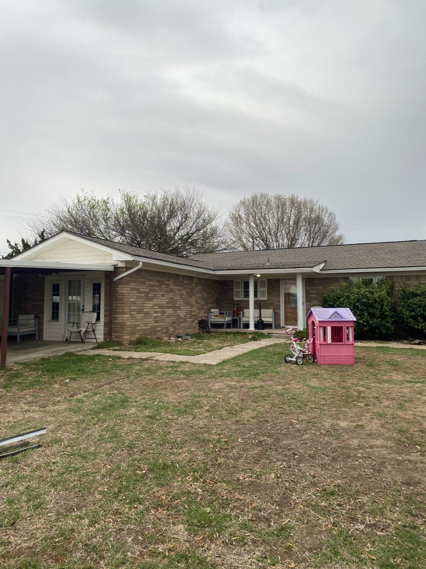 GAF Class 4 Impact Resistant Shingle Roof Replacement in Davis, OK by BANA Roofing and Solar Supply