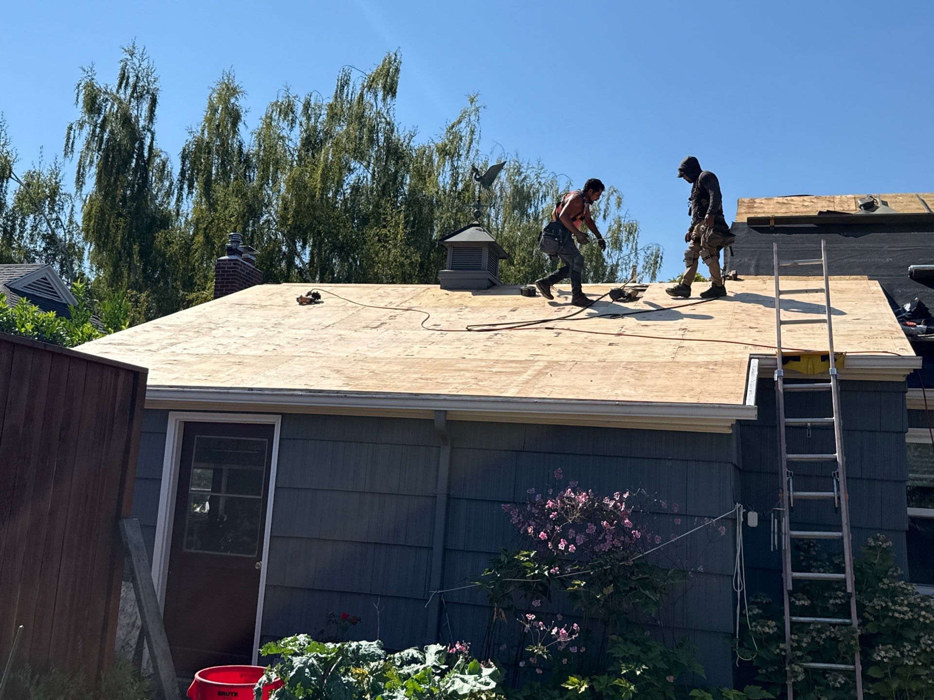 Project in Portland by Tom Leach Roofing
