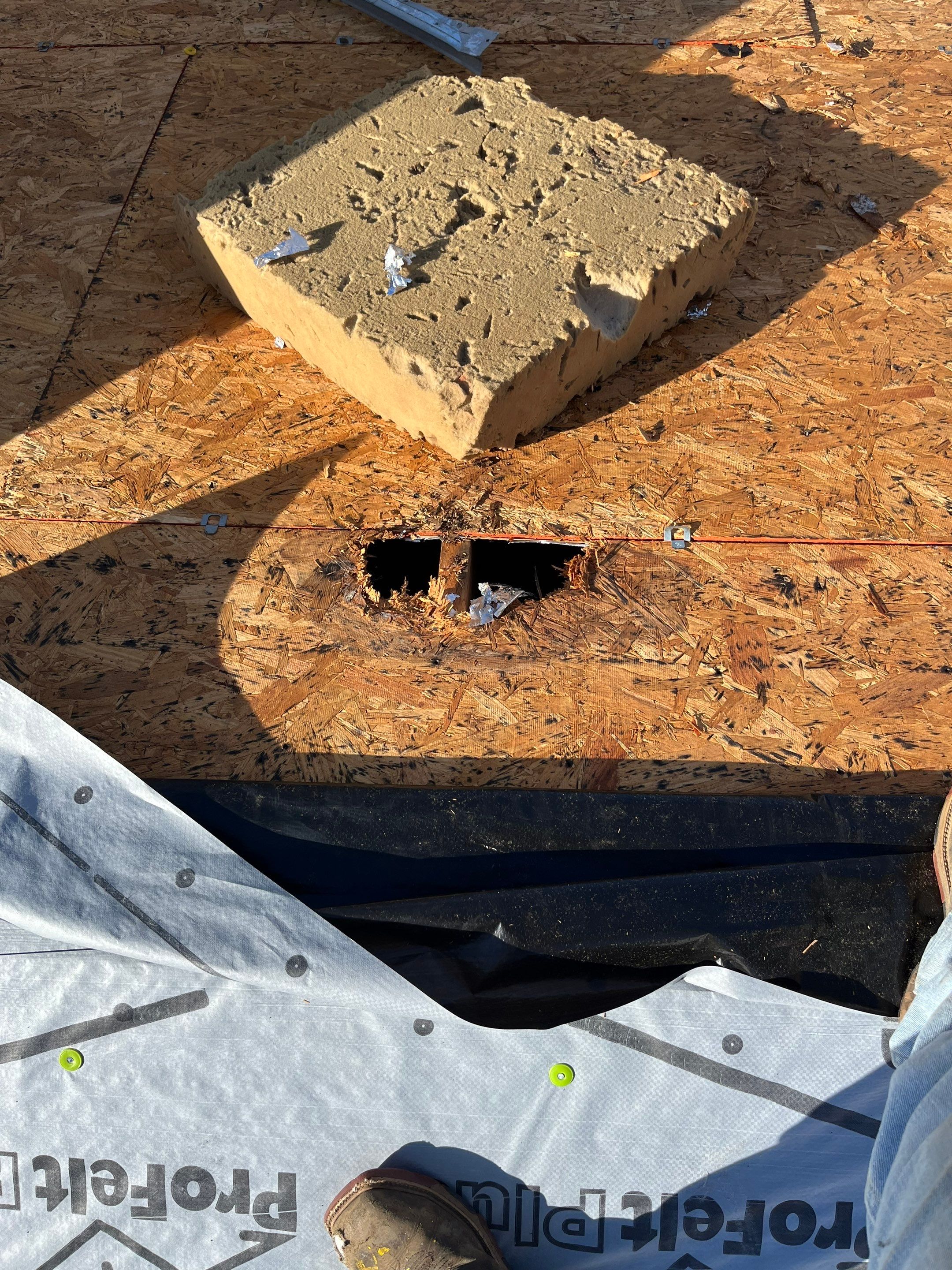 Residential Roofing Repair using CertainTeed XT25: Moire Black by Hostetler Roofing