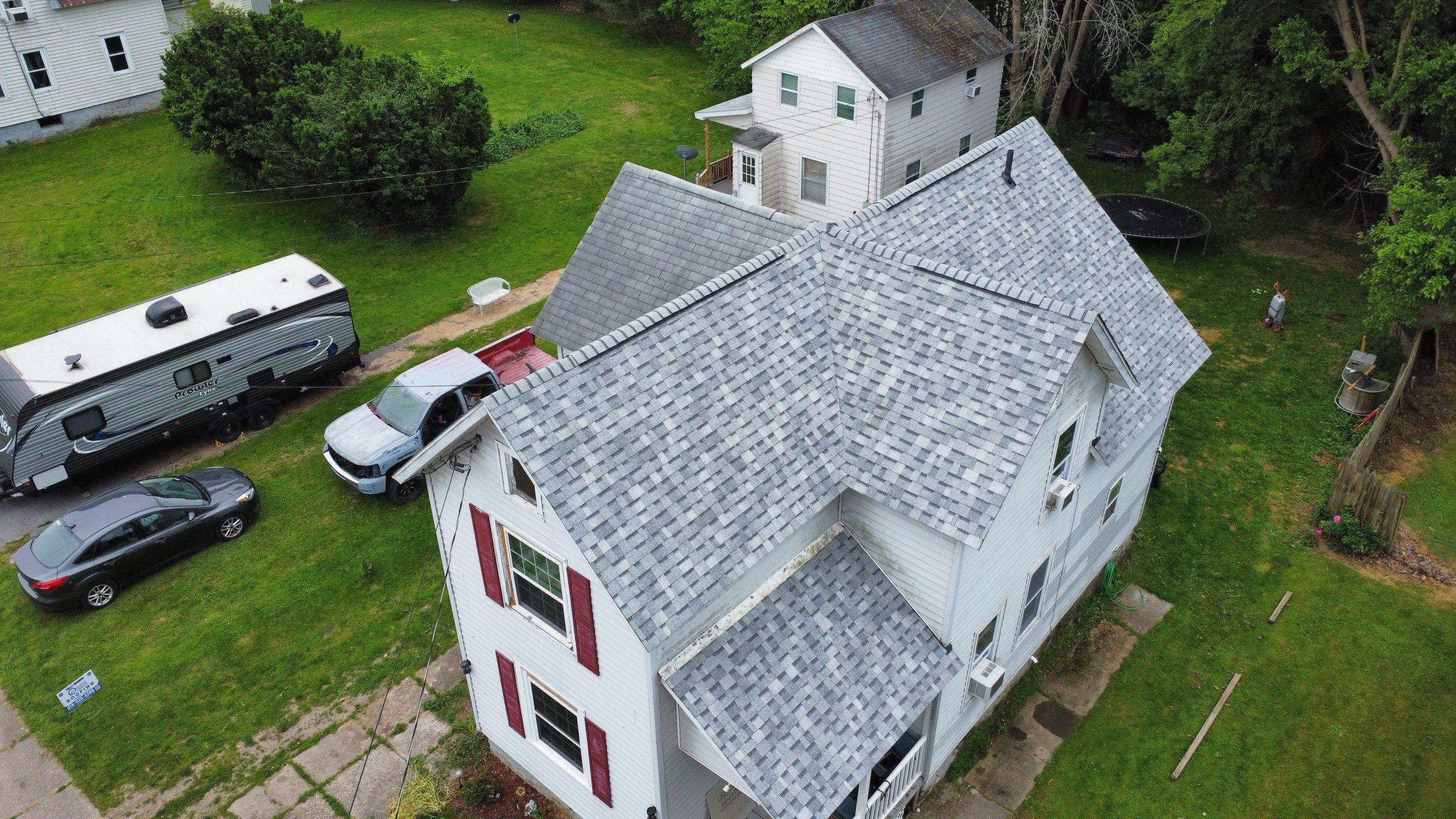 🏠 Roof Replacement Completed in Fulton, NY | Owens Corning Shingles 🛠️ by Alpha Omega Roofing LLC