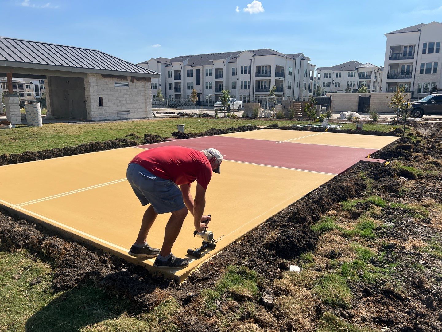 Project in San Marcos by Sport Court Austin