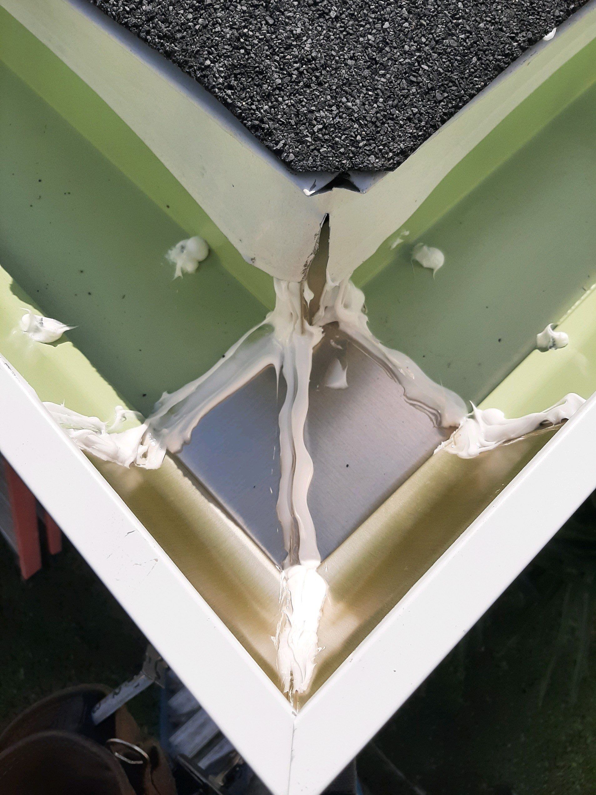 Gutter Installation using K-Style Seamless Gutters by Gutter Professors