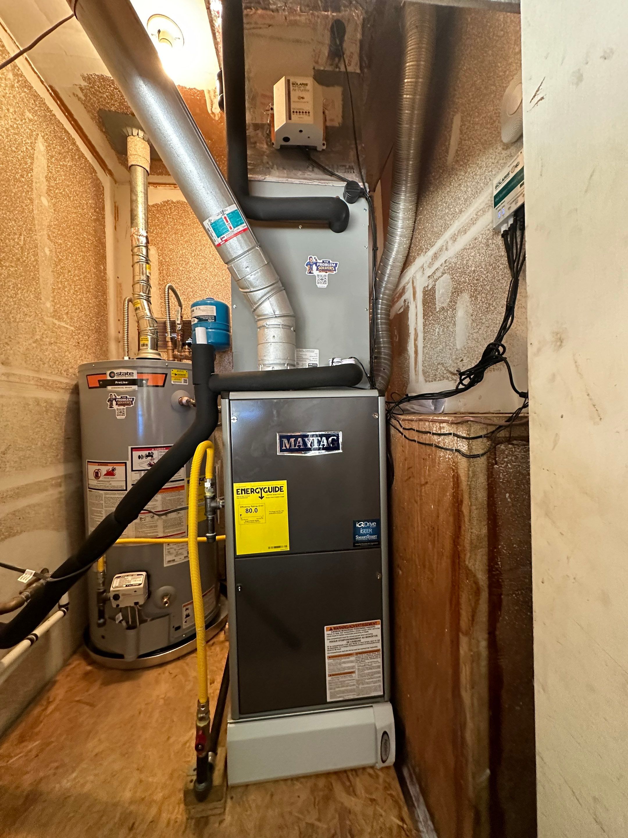 HVAC System and Water Heater Upgrade  by Proud Pops