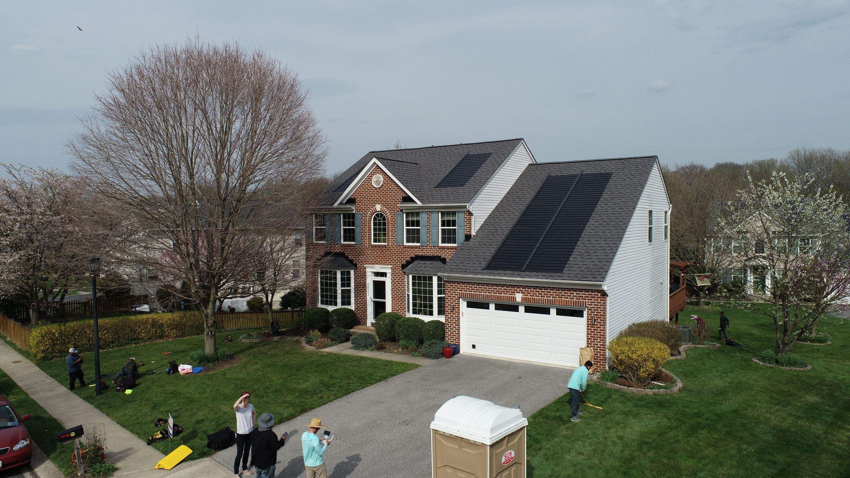 Solar Roof Replacement using GAF Timberline Solar Shingles by American Home Contractors
