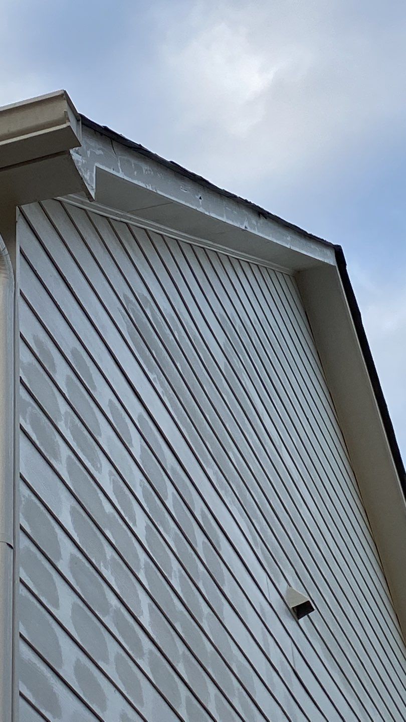 Wind Damage Roof Repair – Missing Shingles & Siding Leak in Alpharetta, GA by Mosaic Roofing Company