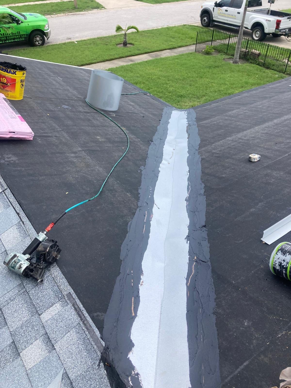 Project in Pinellas Park 33782 by Mitchell Roofing Company LLC 