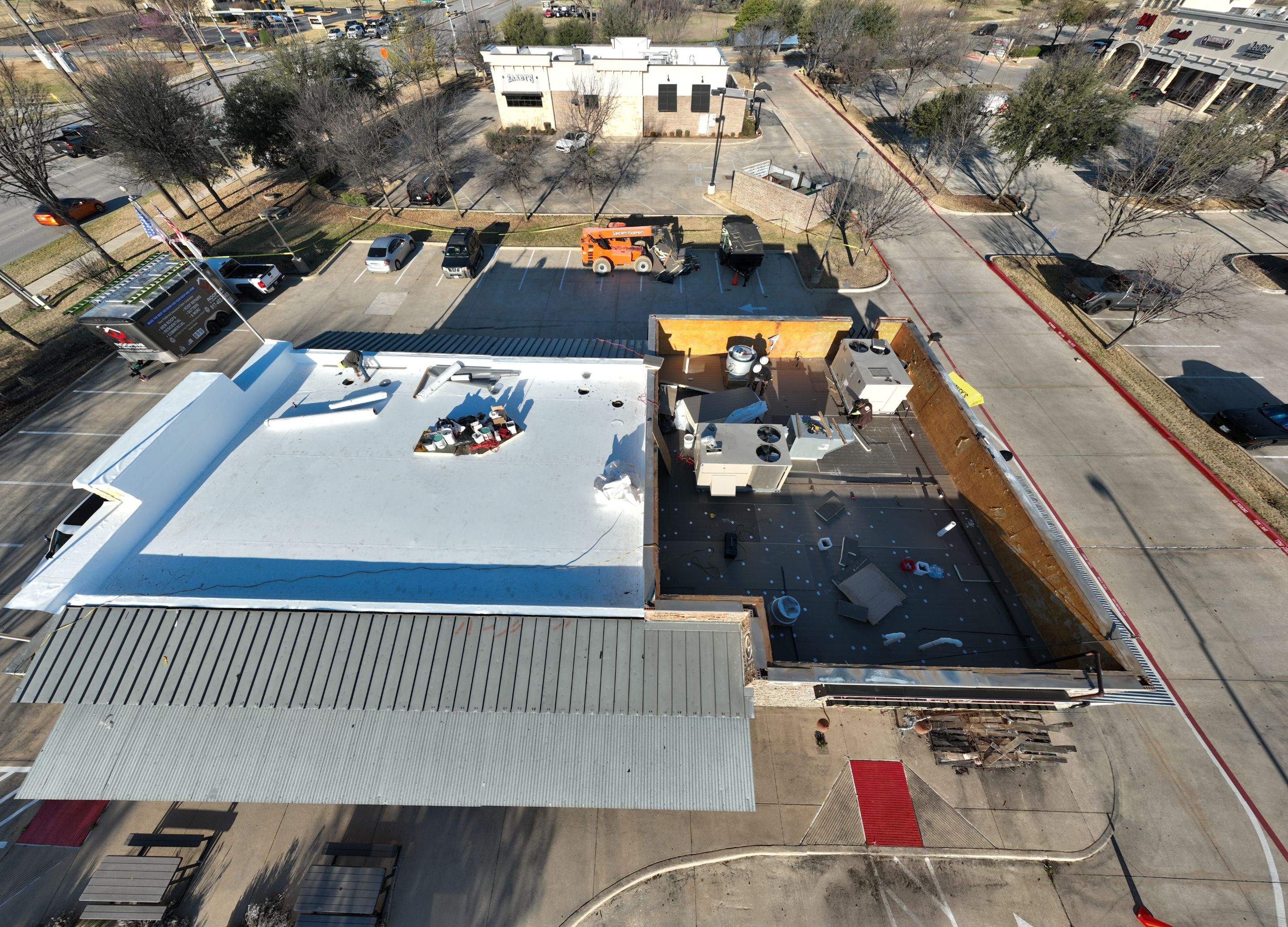 TPO Commercial Roofing Installation by 3:16 Roofing and Construction