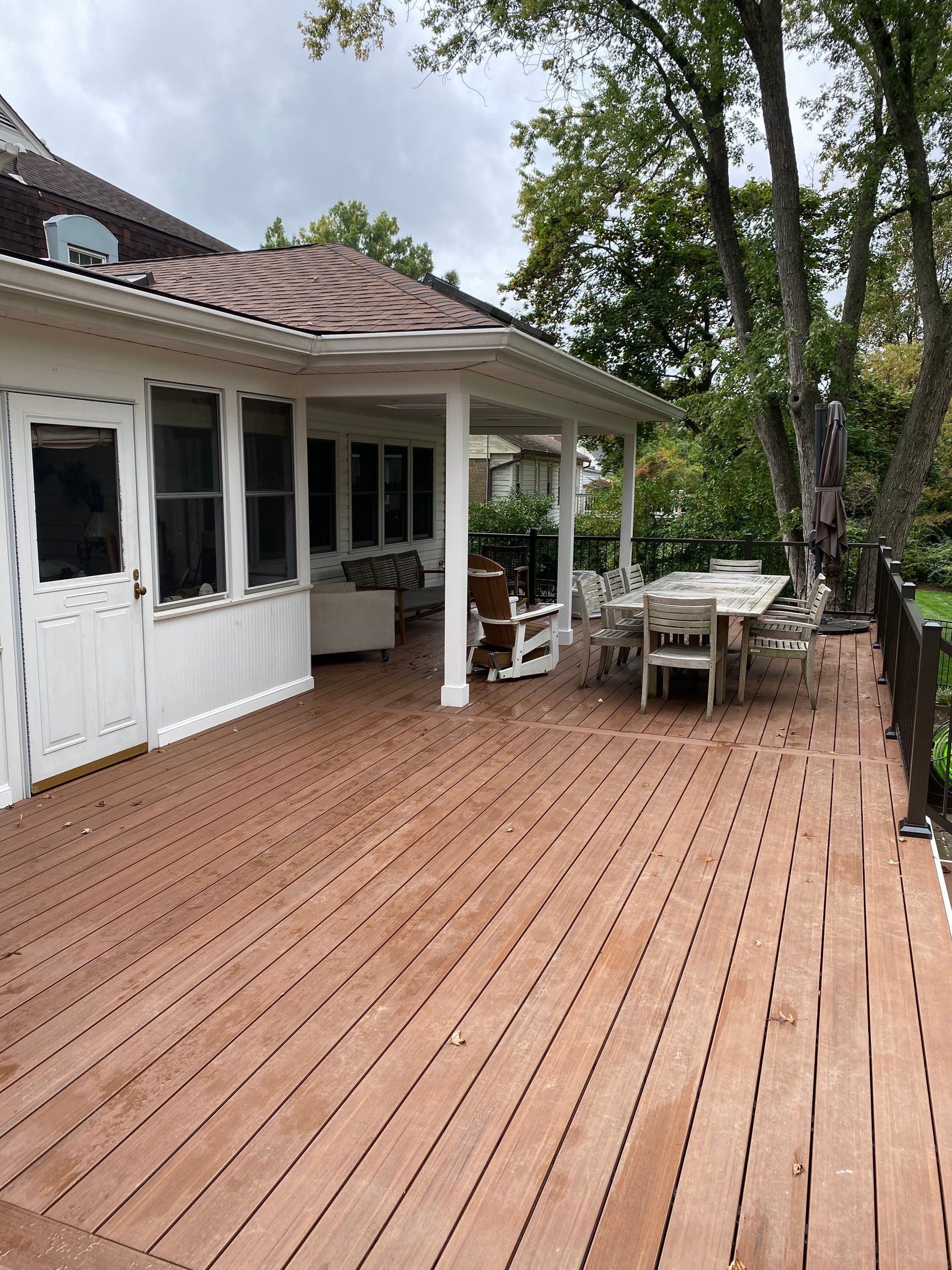 Deck Transformation using Timbertech & Azek by The Smet Companies, LLC