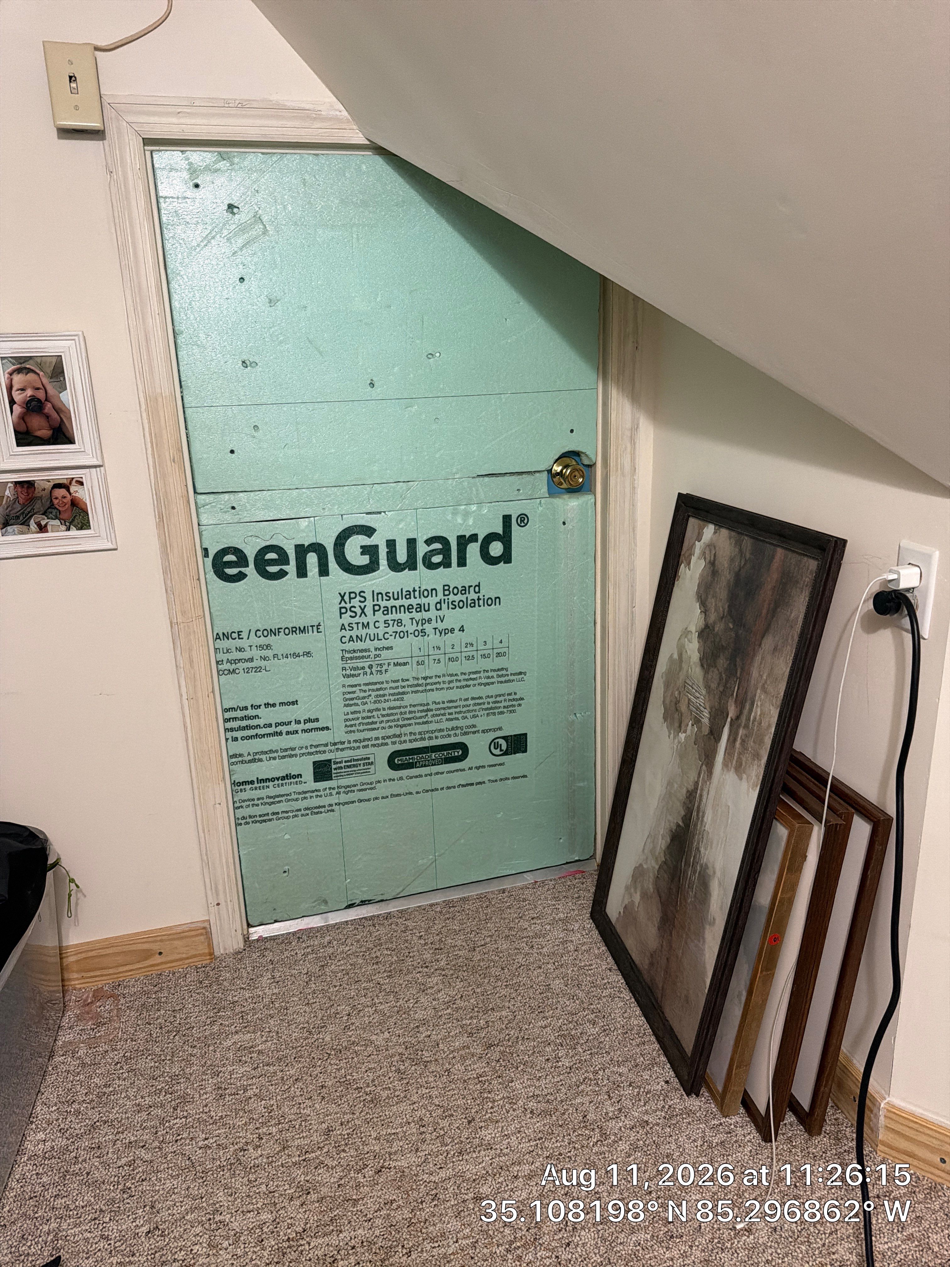 Attic Energy Efficiency Upgrades With Rigid Foam Insulation in Chattanooga by CompanyCam Sales Demo