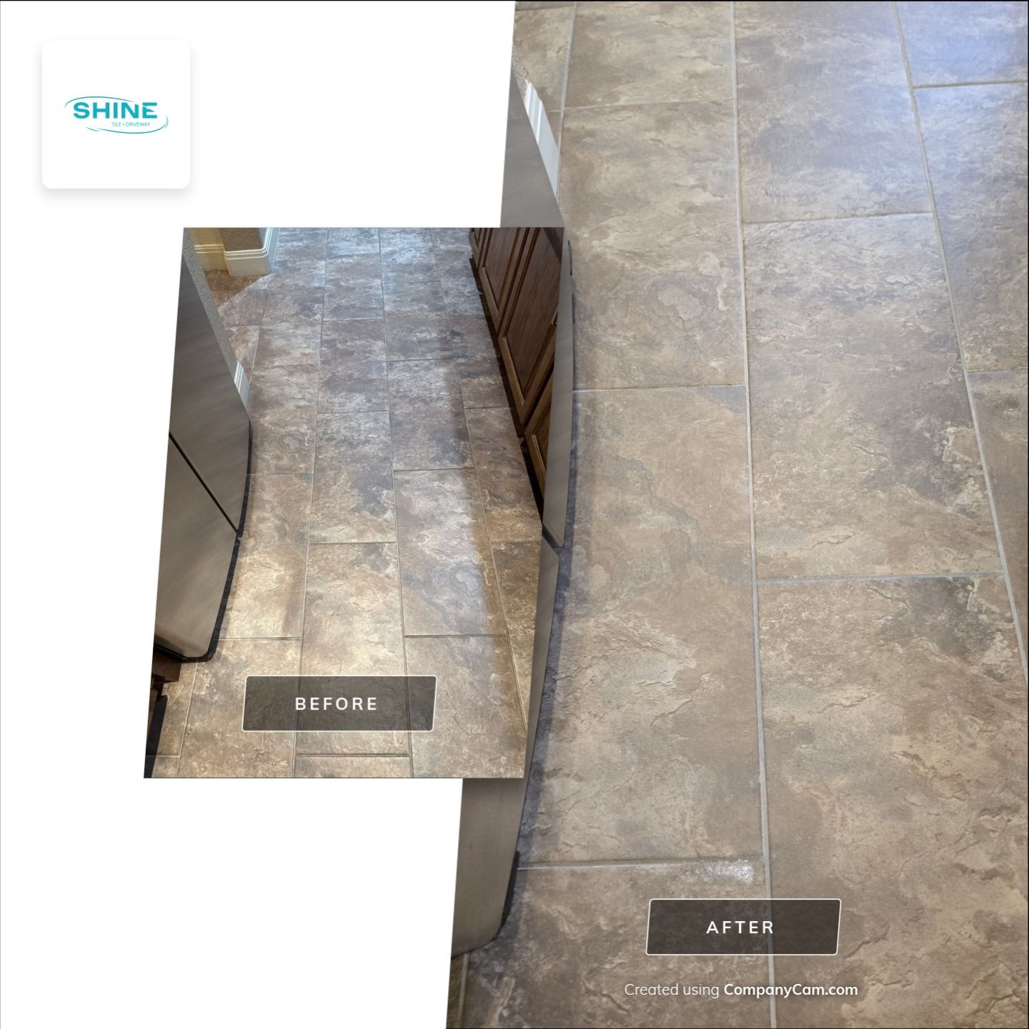 Project in Boerne by SHINE Tile and Grout Cleaning