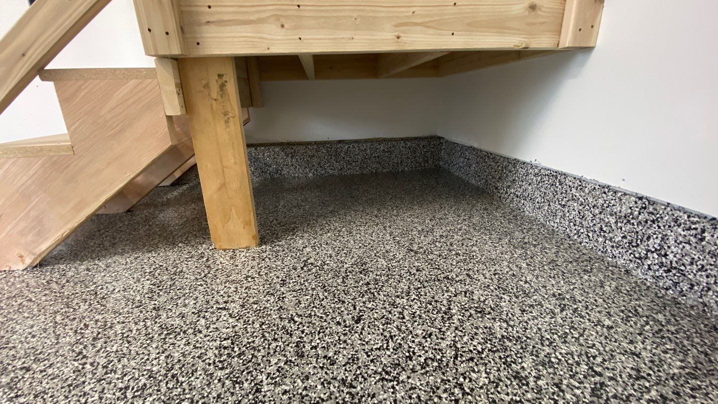 Garage using Domino  by Select Painting, Coatings & Garage Cabinets