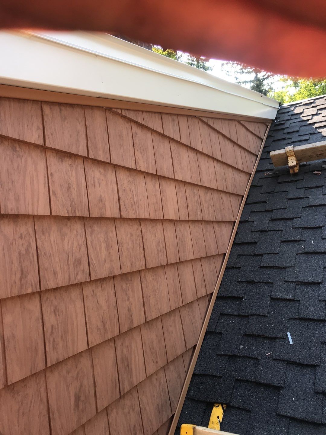New CertainTeed Presidential Shake Roof with Standing Seam Accents by Runyon & Sons Roofing