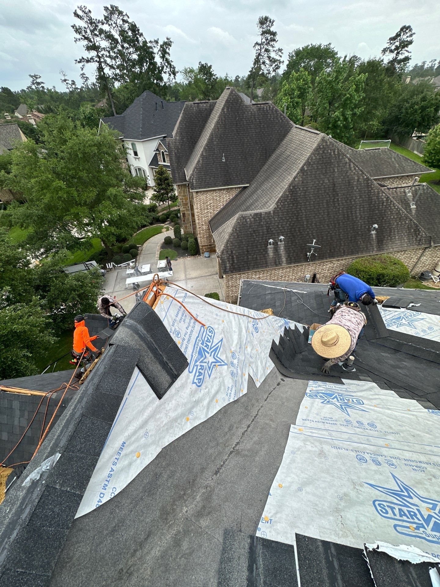 Project in Spring by Motion Roofing