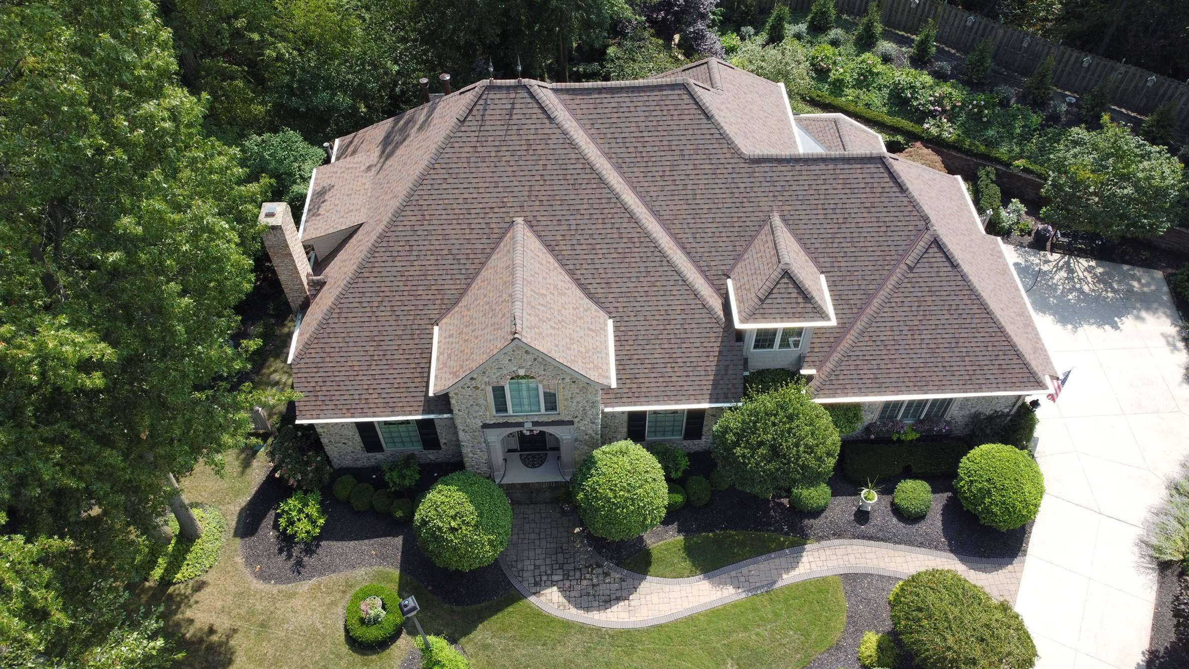 Residential Roof Replacement with CertainTeed Shingles by Runyon & Sons Roofing