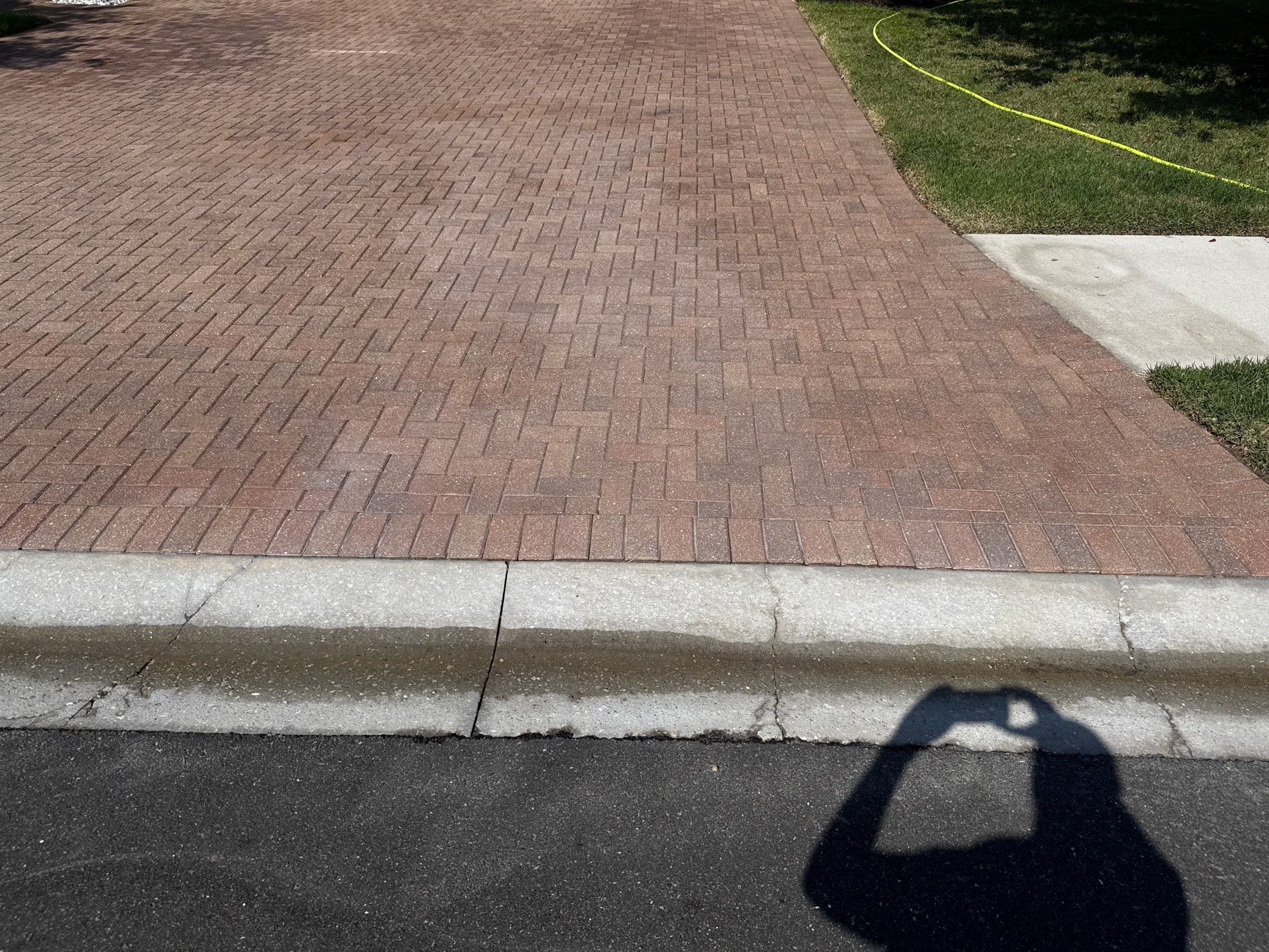 Paver Driveway & Rust Stain Removal – Oakleaf Hammock Community, Ellenton, FL by Sunshine AquaWash