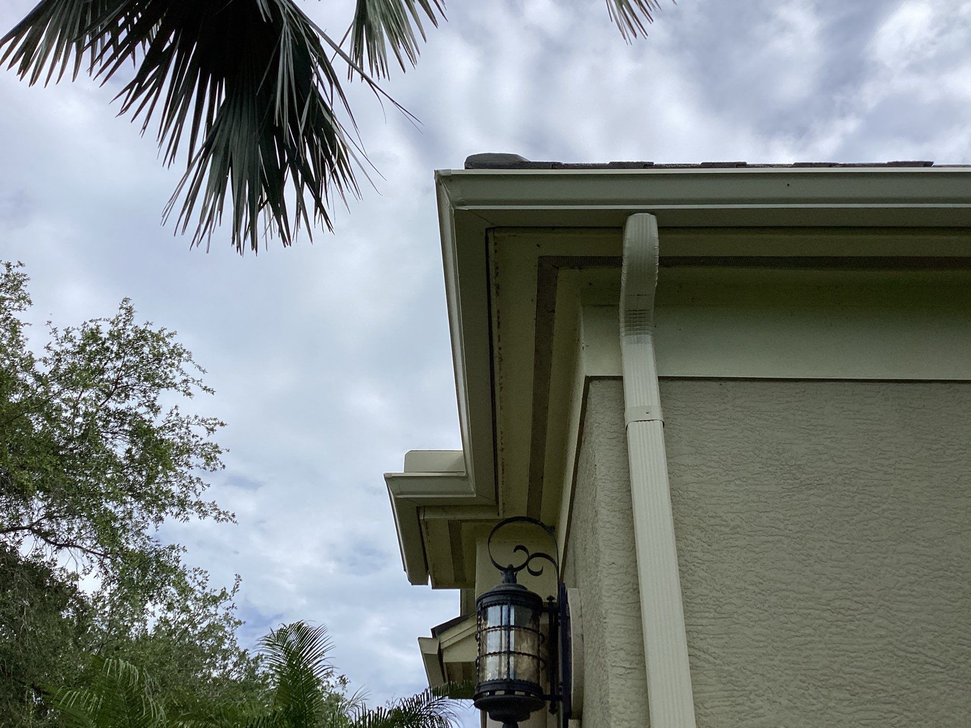 Gutter Project 7 inch seamless gutters using Cameo Gutters in Sarasota FL by Gutter Professors