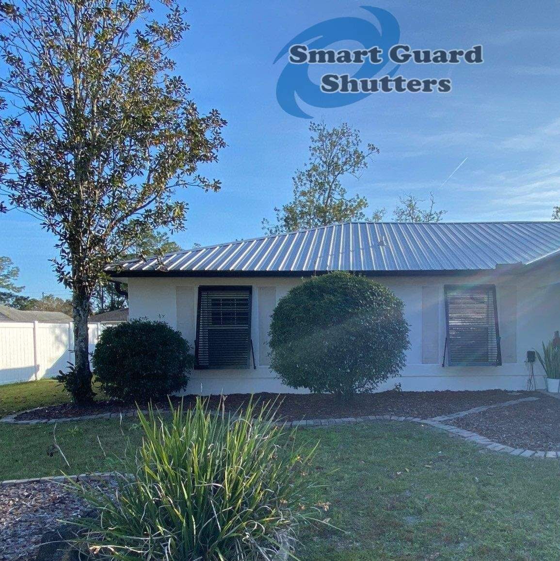 Impact Bahamas in Jet Black by Smart Guard Shutters