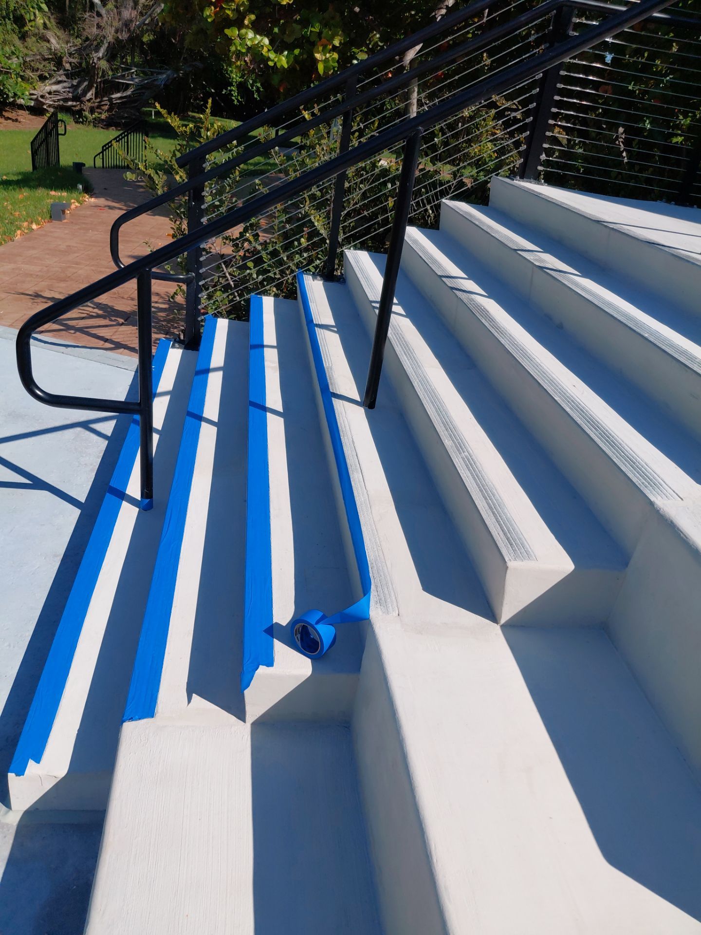 Painted Exterior Steps by Seamless Surfaces