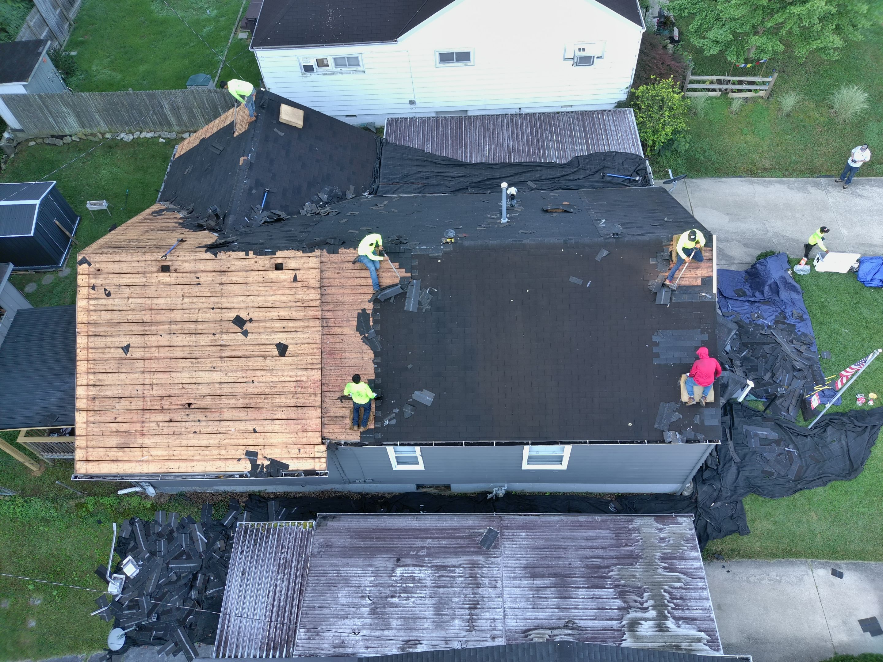 🖤 Sleek. Bold. Built to Last — Granite Black in Portsmouth! by Mr. Roofer