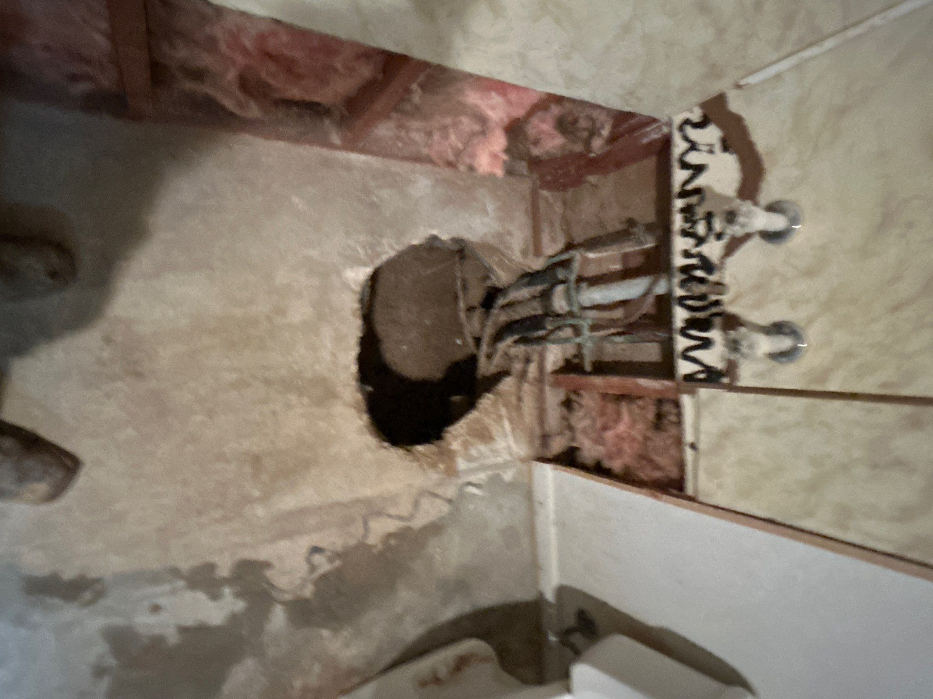 Drain Repair Project in Tyler by Rub-A-Dub Plumbing