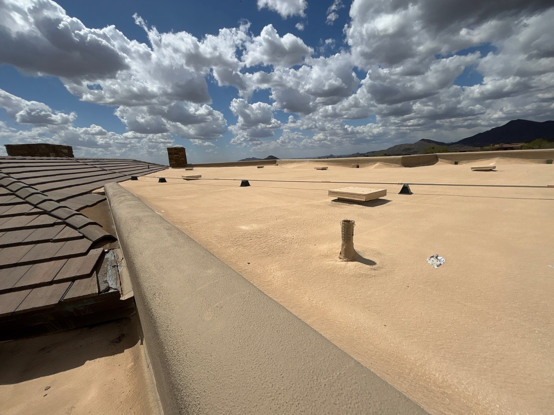 Residential Roofing Repair using Coating/Tile Roof underlayment by C&N Roofing  INC 