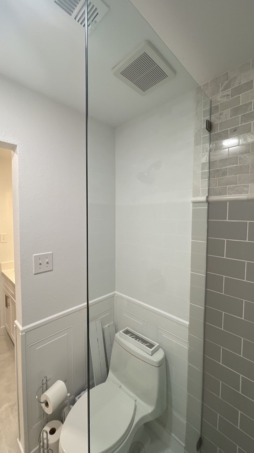 Full Bathroom Remodel by First United Roofing & Construction