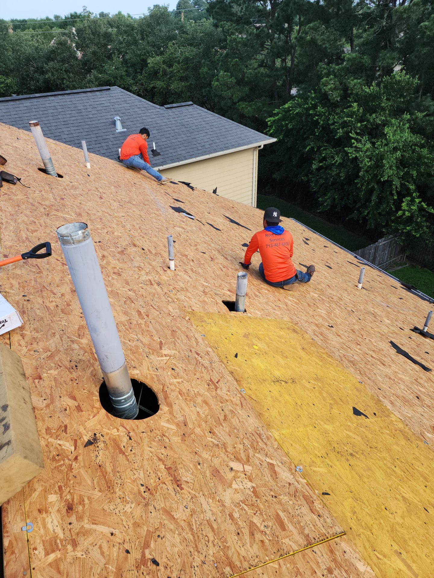 Residential Roofing Repair using Owen's Corning Duration (Lifetime) Shingles by Roof Repair Company