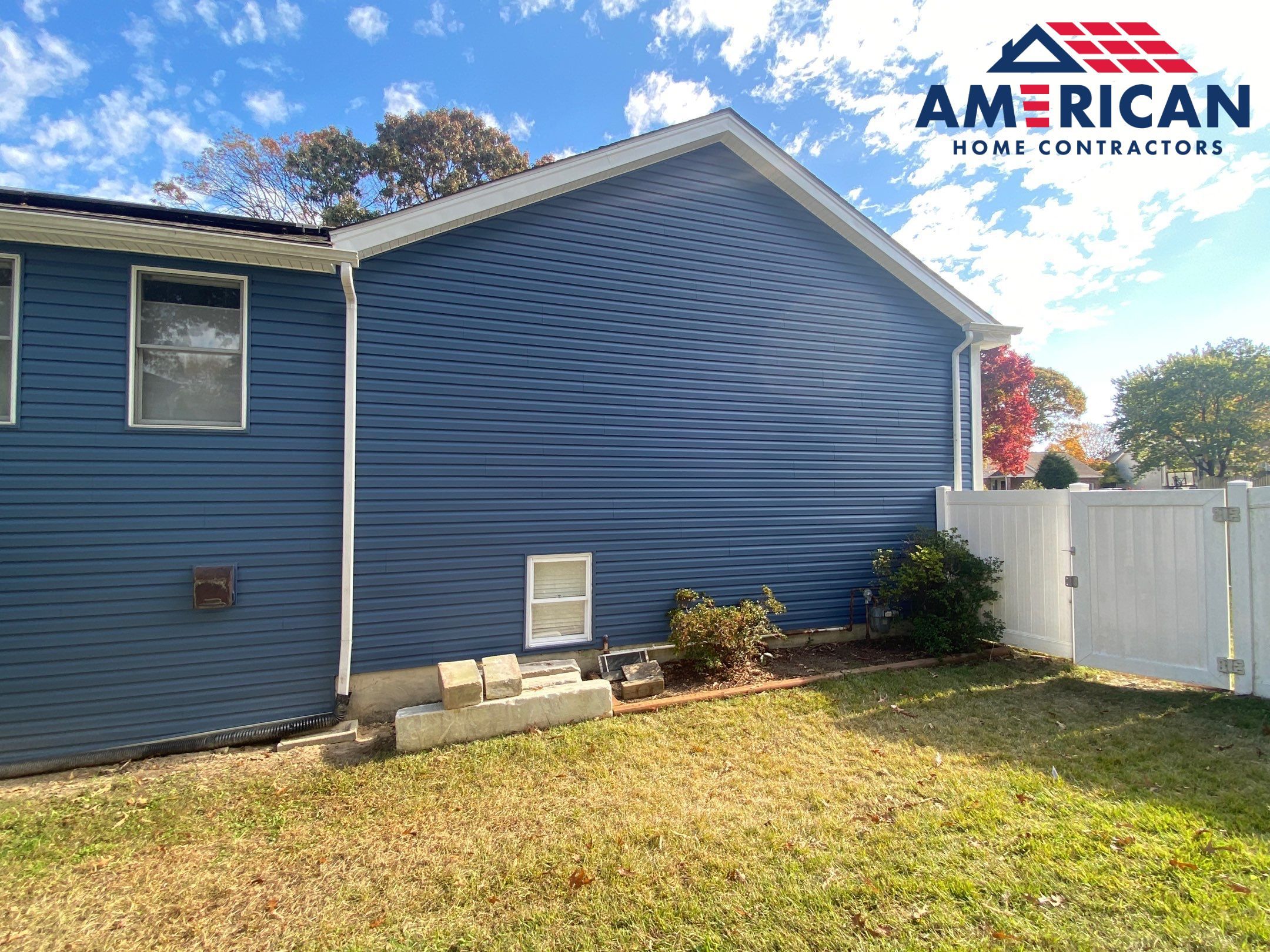 MASTIC Siding + Gutter Update by American Home Contractors