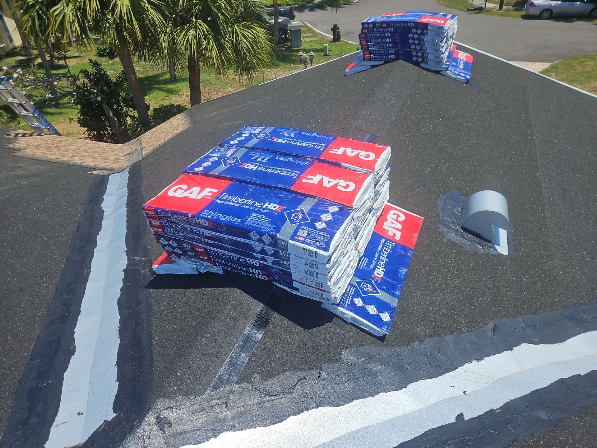Residential Roofing Installation using GAF by BLUES BROTHERS ROOFING