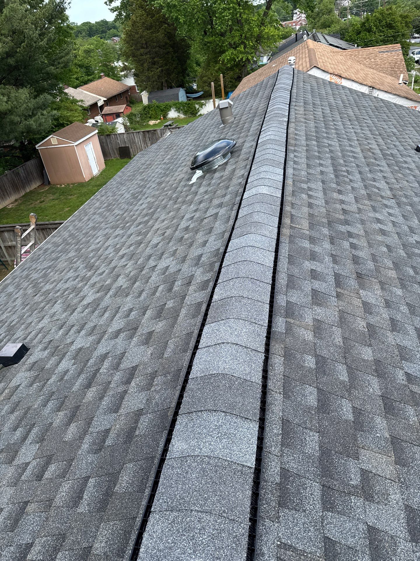 Residential Roofing Installation using GAF HDZ SHINGLES by La Bendicion Contruction Llc