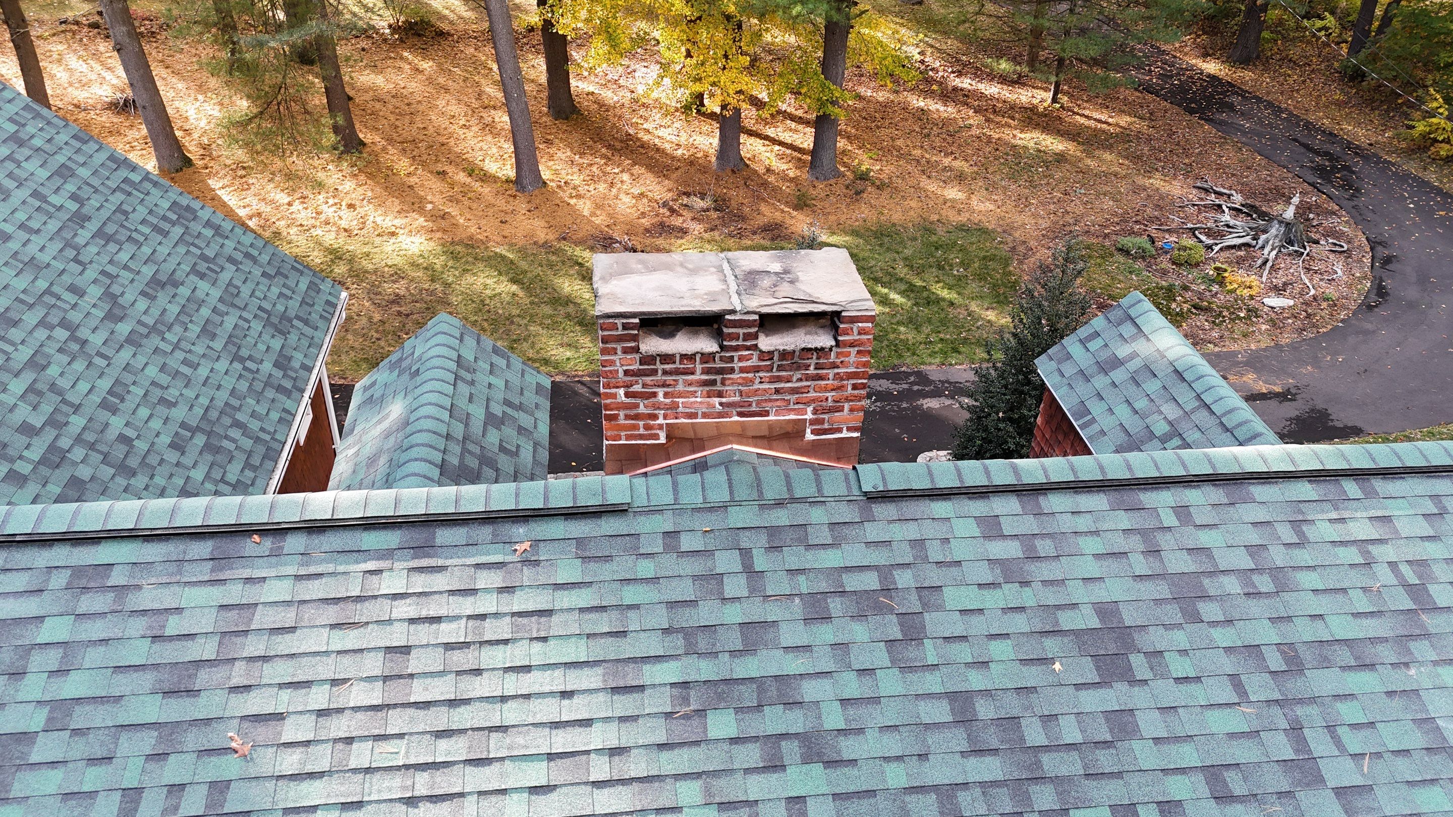 Owens Corning Duration : Chateau Green with Copper Accents in Avon, CT by Golden Shield Roofing