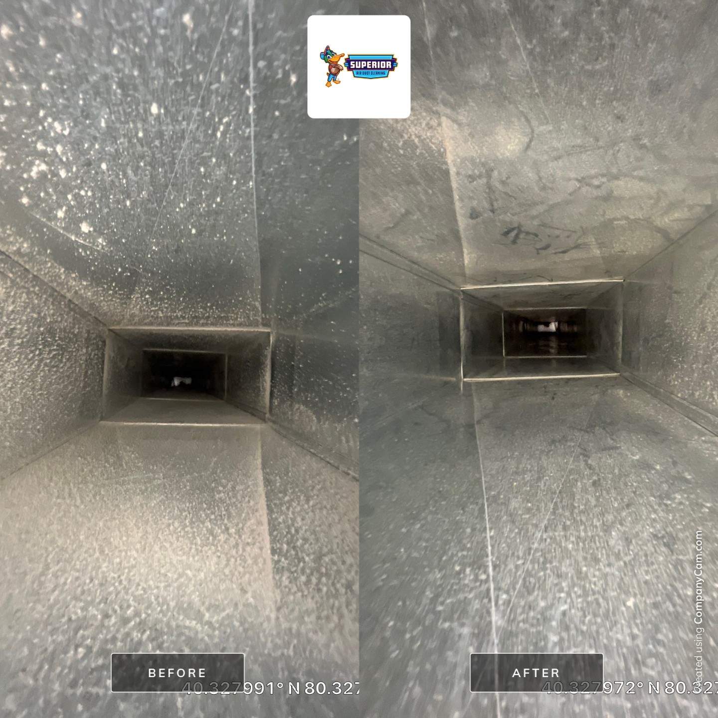 Air Duct Cleaning With a Vacuum Truck in McDonald, PA by Superior Air Duct Cleaning
