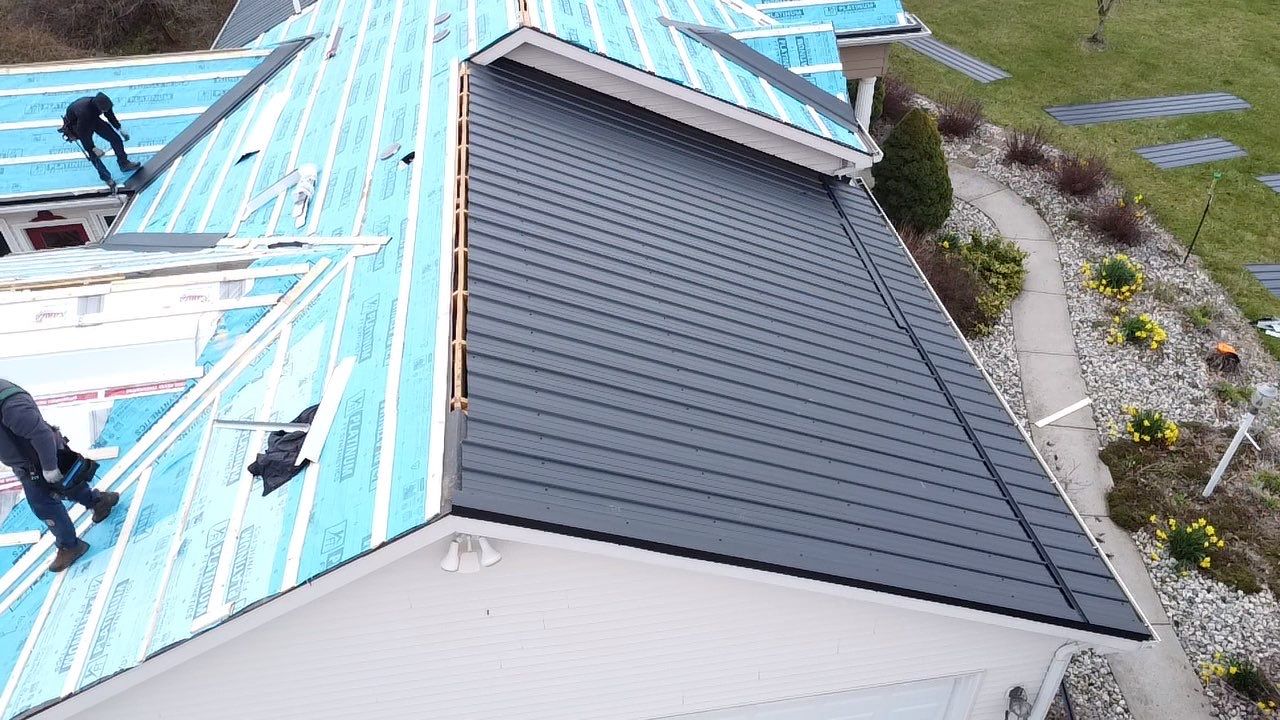 Wind-Resistant Metal Roof Installation in Rural Columbia City, Indiana by 4Ever Metal Roofing