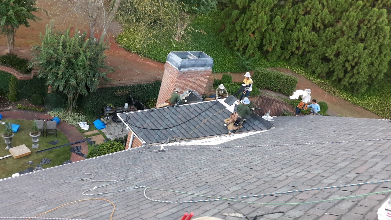 Residential Designer Roofing Installation with custom accent Copper Valleys. Calhoun GA by Georgia Roof Advisors
