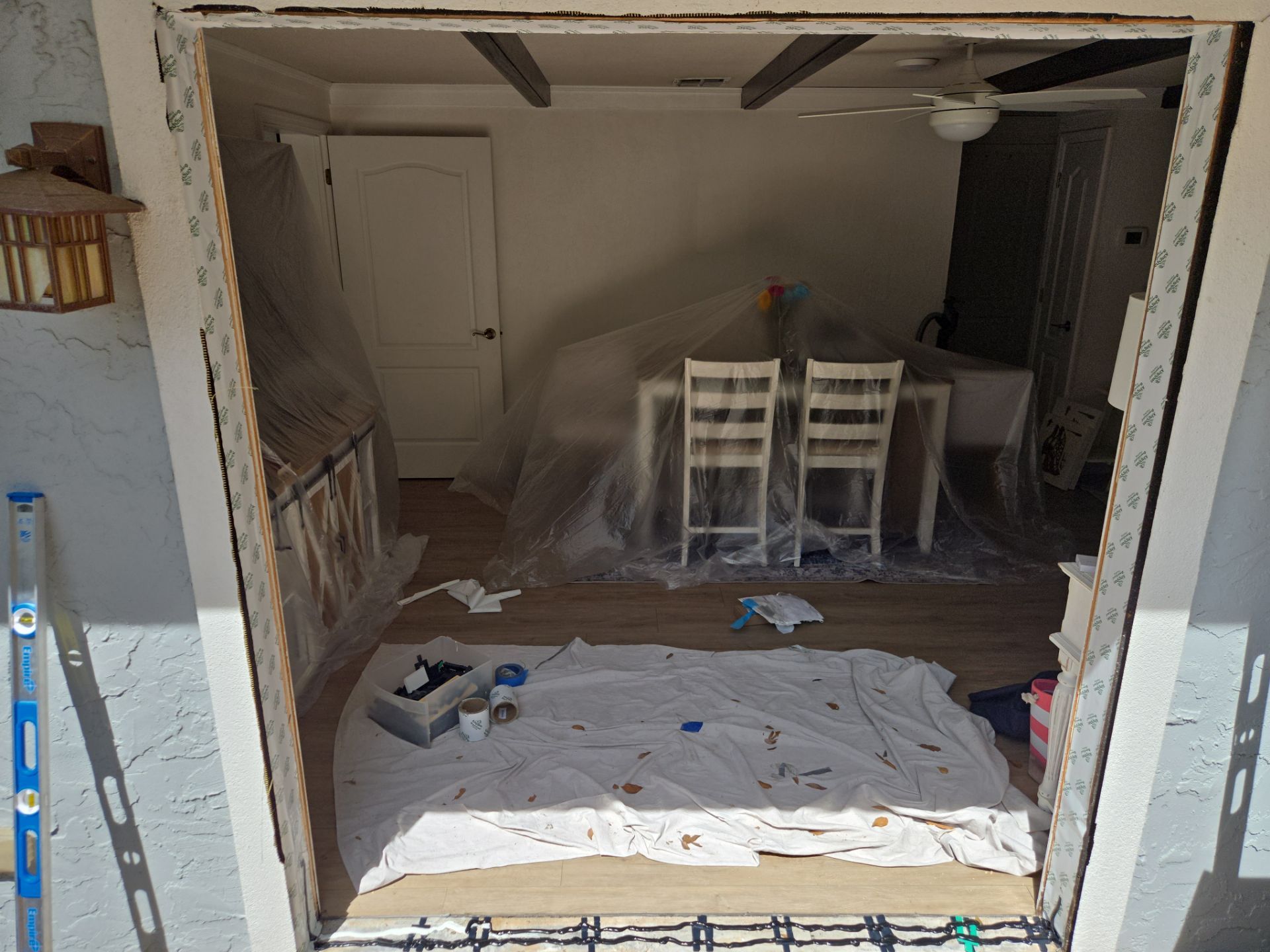 Custom Sliding Glass Door Installation with Integrated Pet Doors in Gainesville by Windows & Doors Store