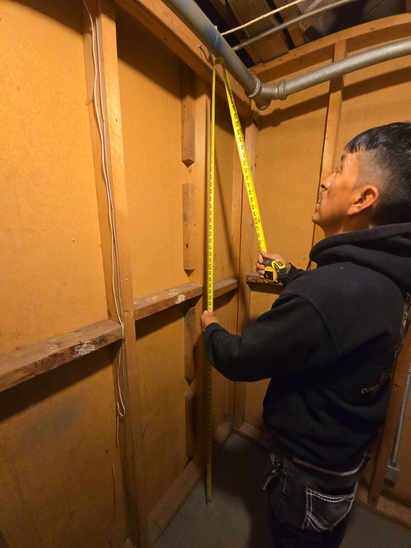 Bathroom Transformation – From Empty Space to Dream Bathroom by Johnny Five Construction 