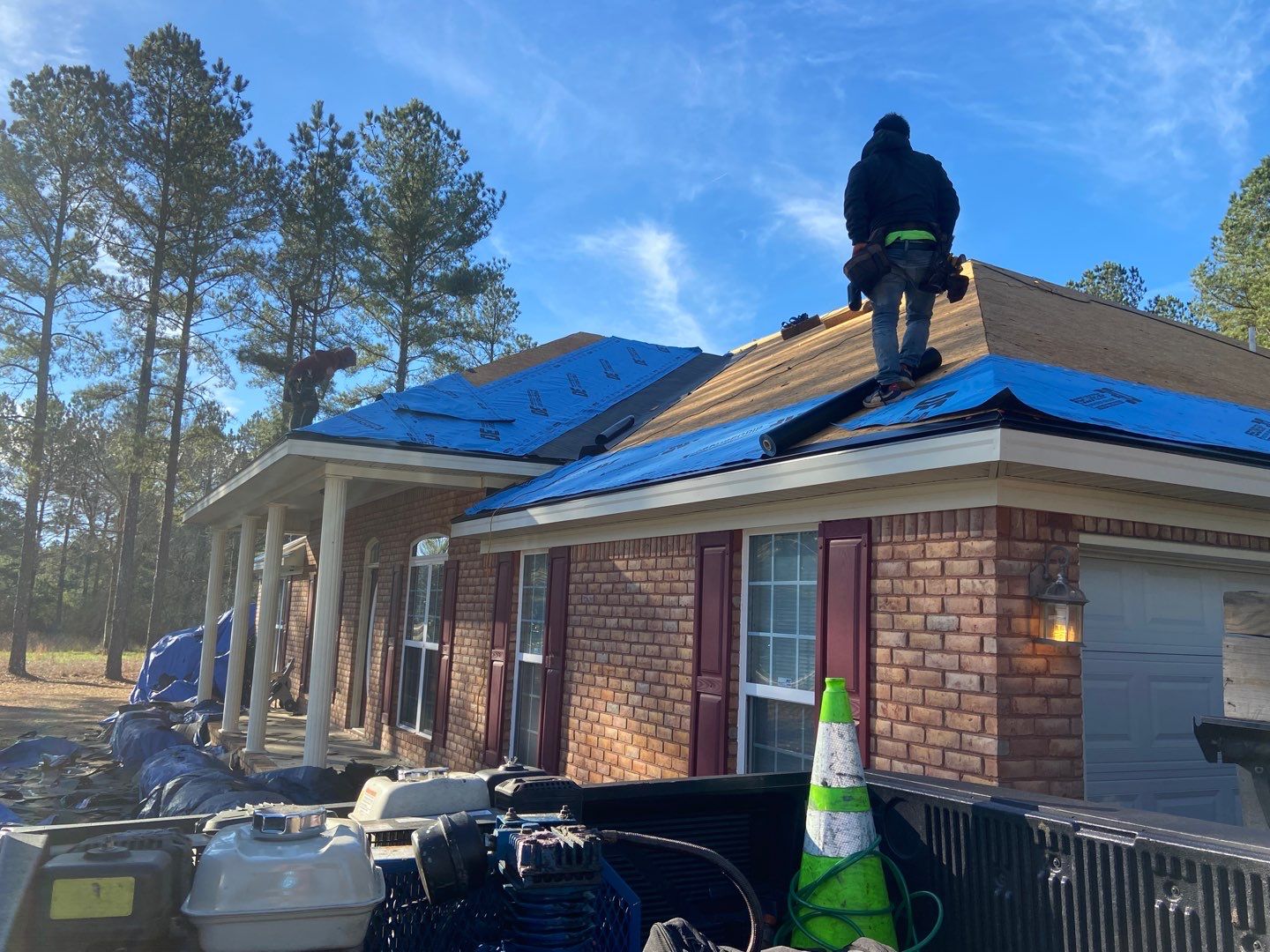 Residential Roofing Installation using Owens Corning by Inspector Roofing and Restoration