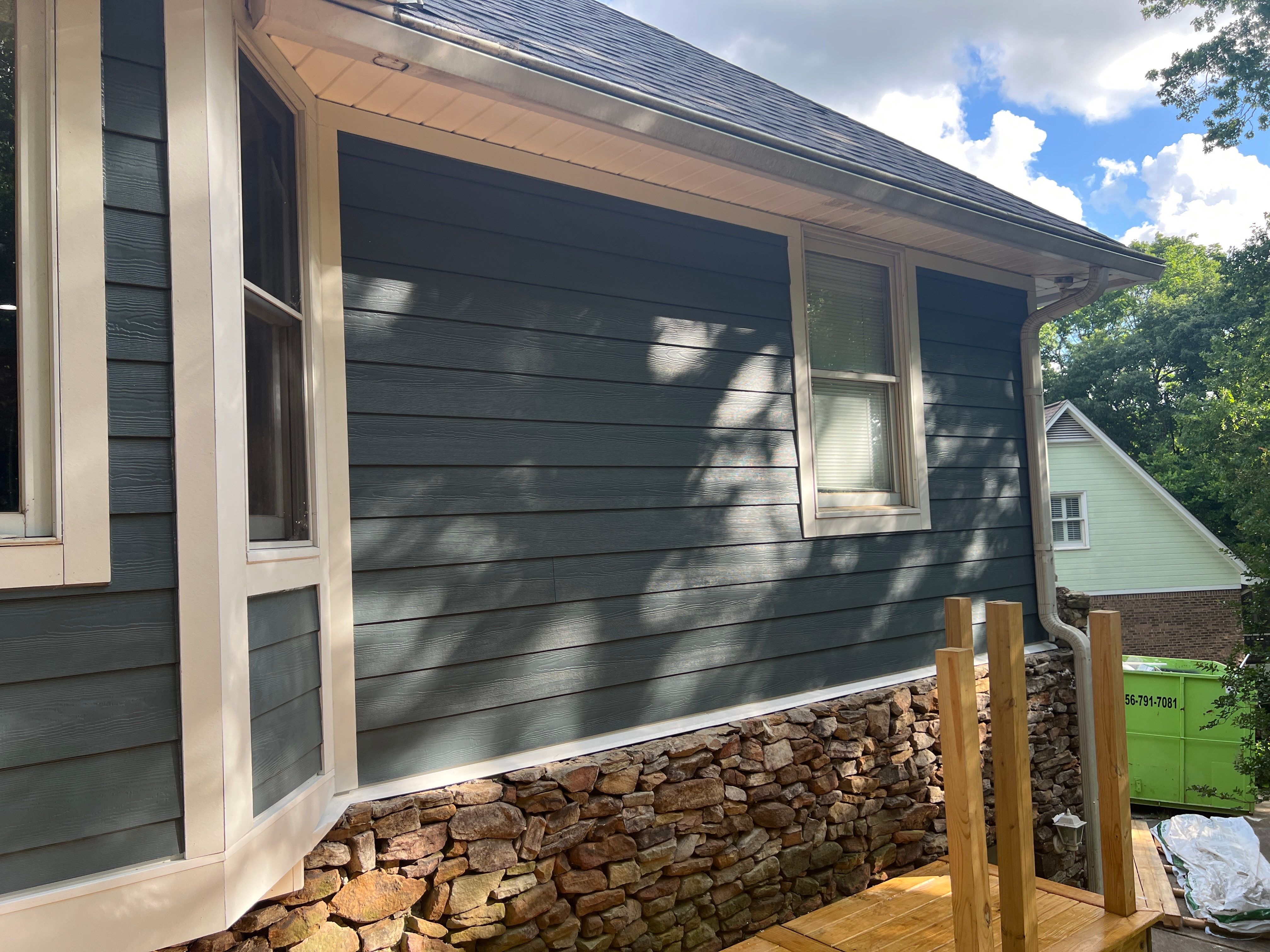 EIFS Replacement Using Hardie Plank by Freedom Exteriors