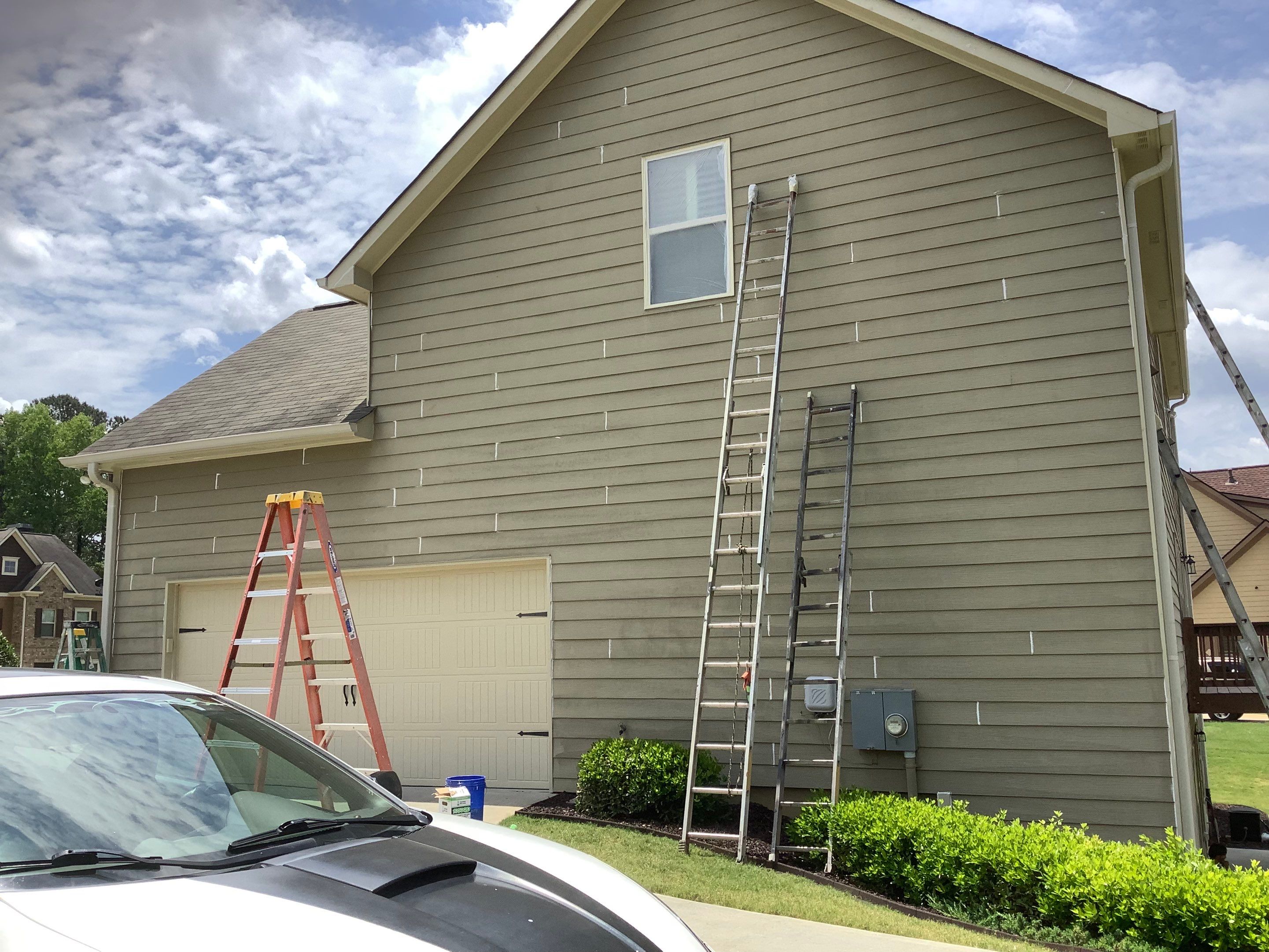 Full Exterior Painting and Siding Refresh in Powder Springs by Swift Home Renovations