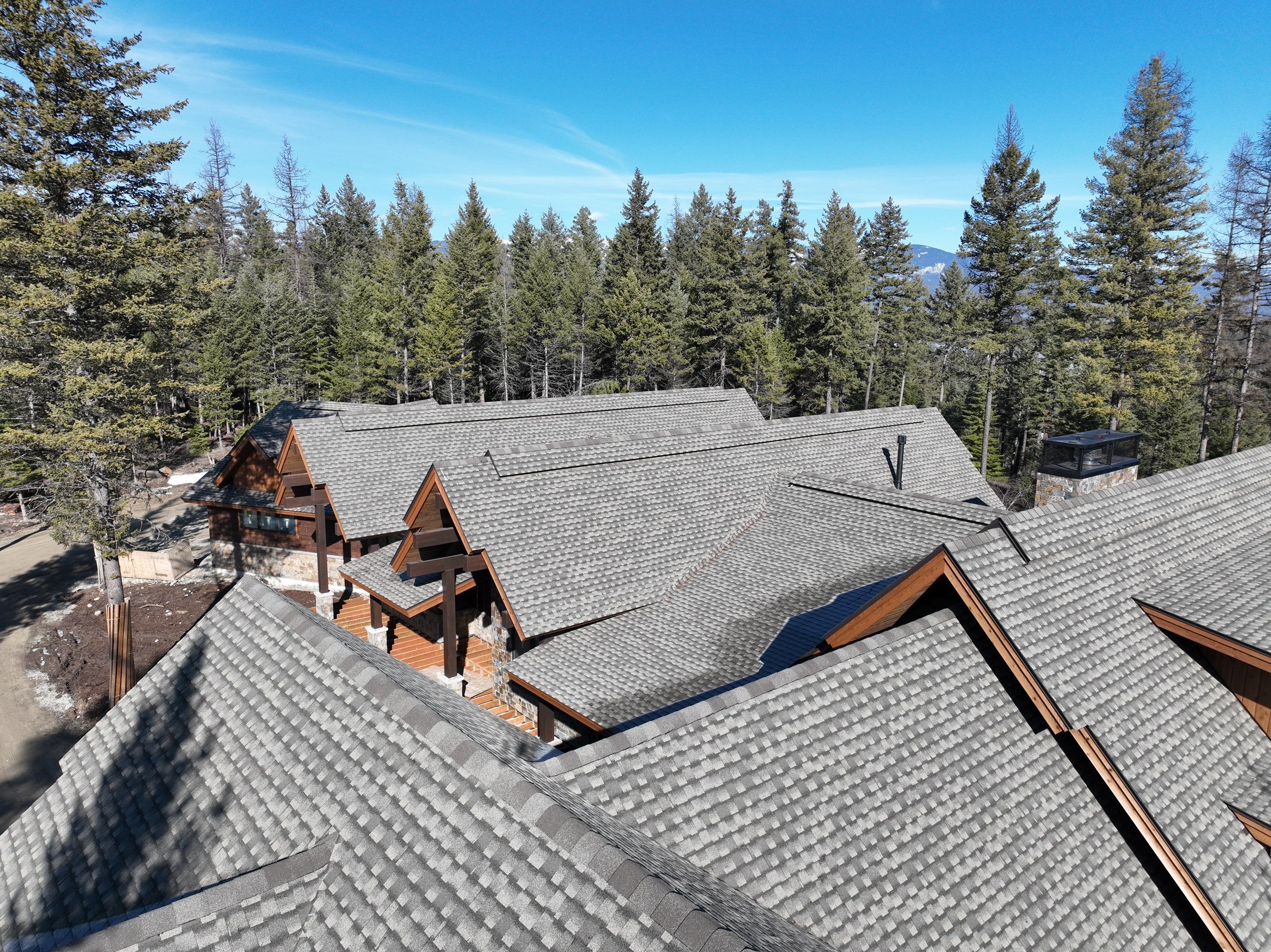 UHDZ Whitefish Hills - Weathered Wood by Montana Roofing Solutions