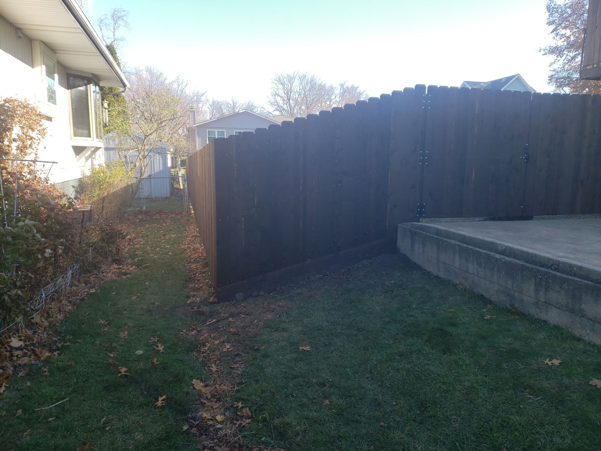 Project in Cedar Falls by Perfect Picket Fence and Stain