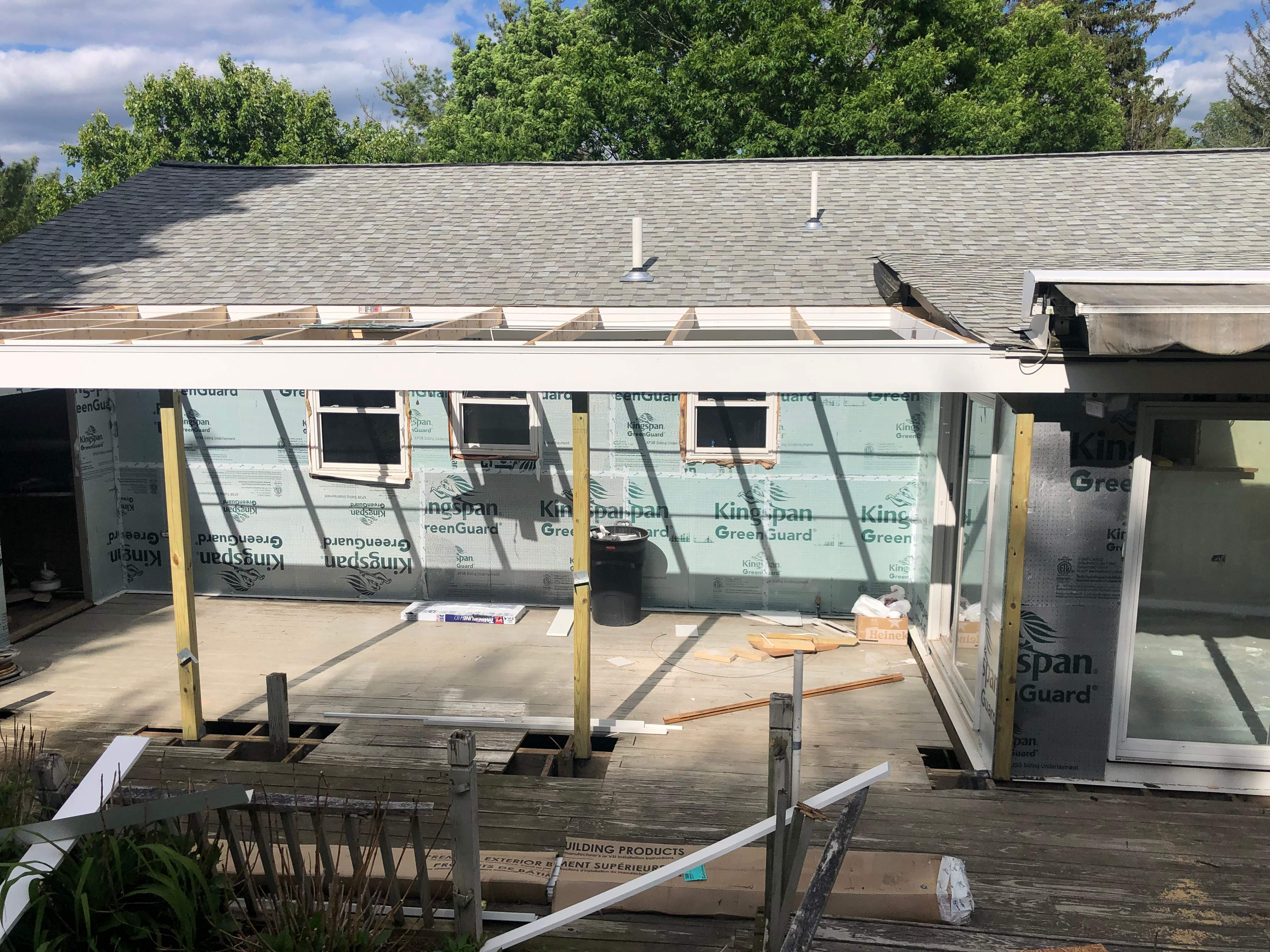Siding Installation using James Hardie by UBrothers Construction