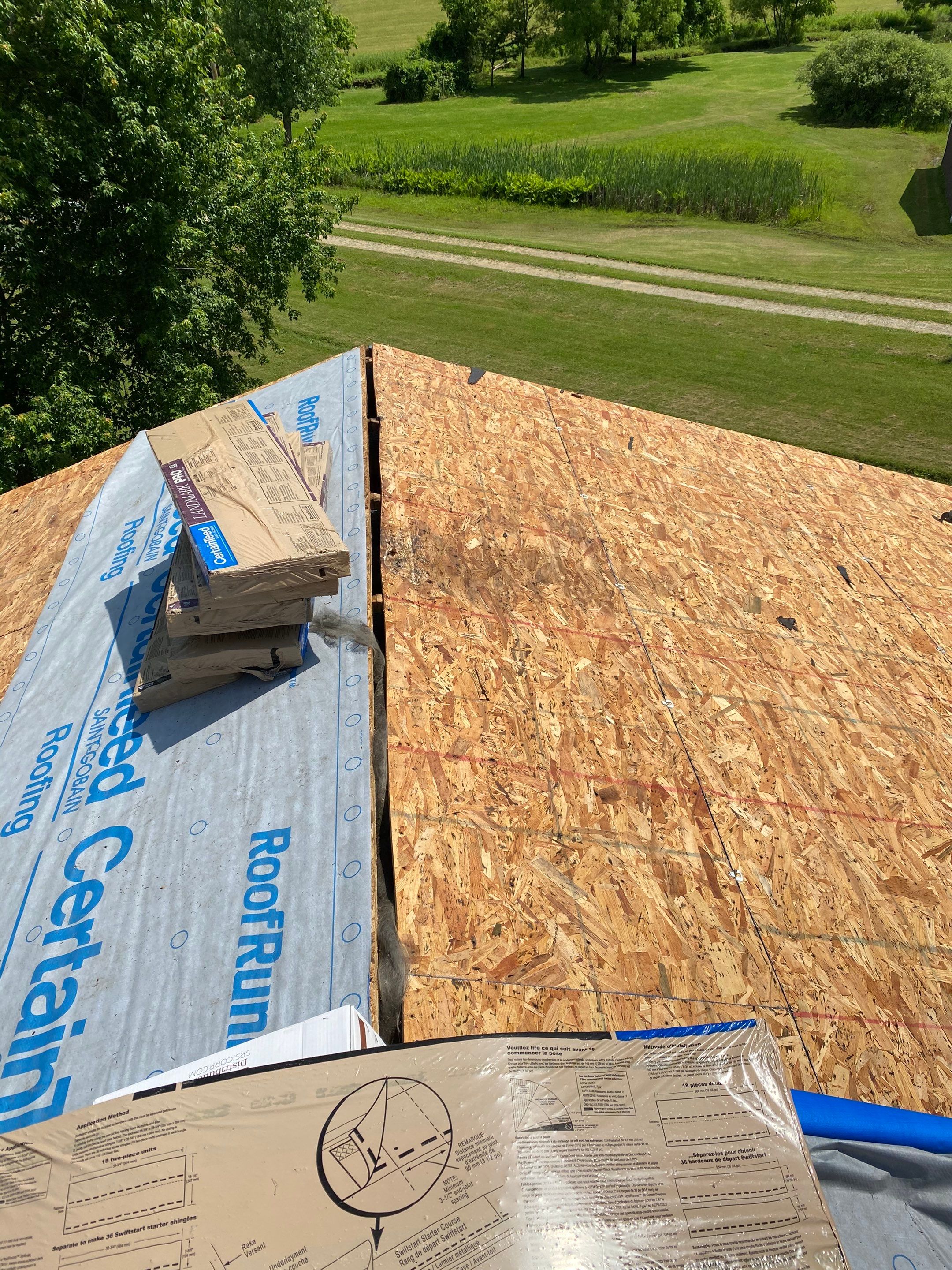 New Roof Installation by Best Roofing & Siding Company