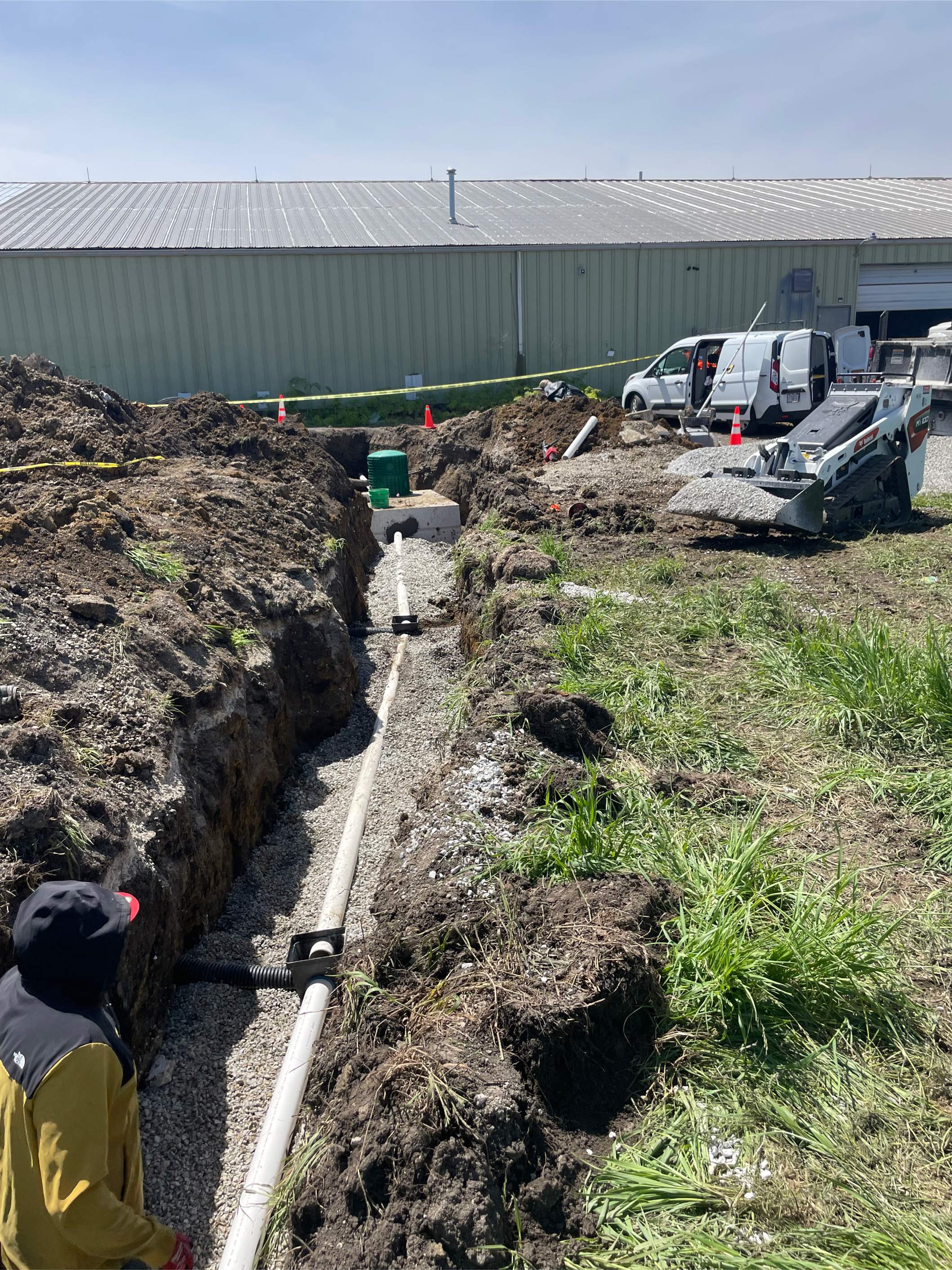 1000 Gallon Concrete Tank Replacement and Header Line/Distribution Box Replacement by Allied Water Services