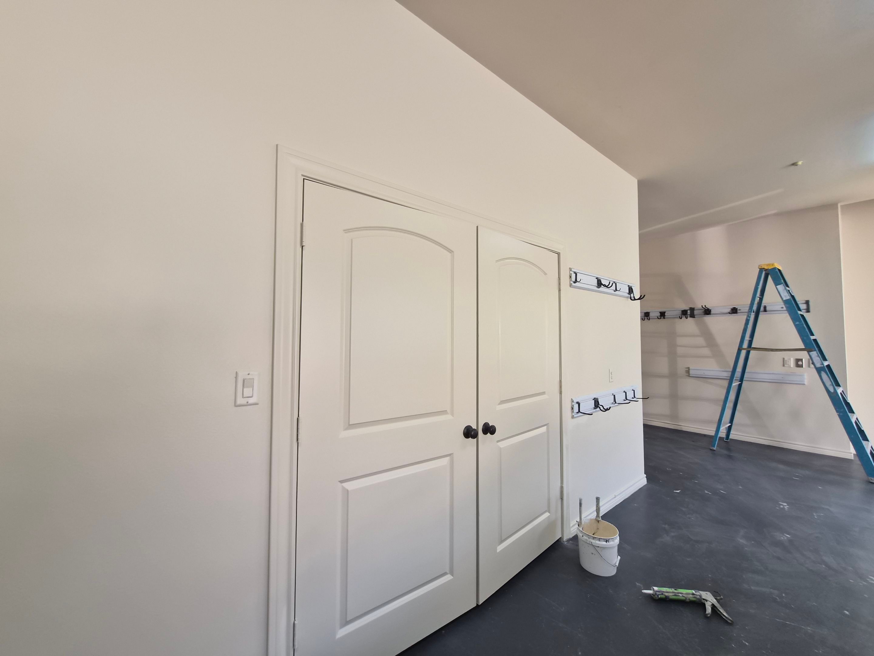 Detail Work in Garage & Utility Room, Tyler TX by Quality Coats Painting
