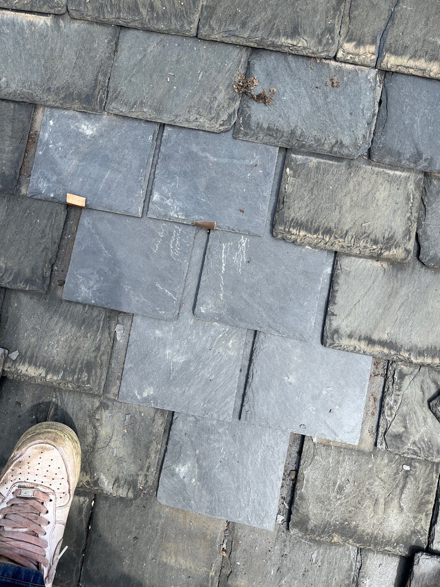 Arlington: Buckingham Slate and Carlisle Syntec TPO Roof by RM Banning, Inc.