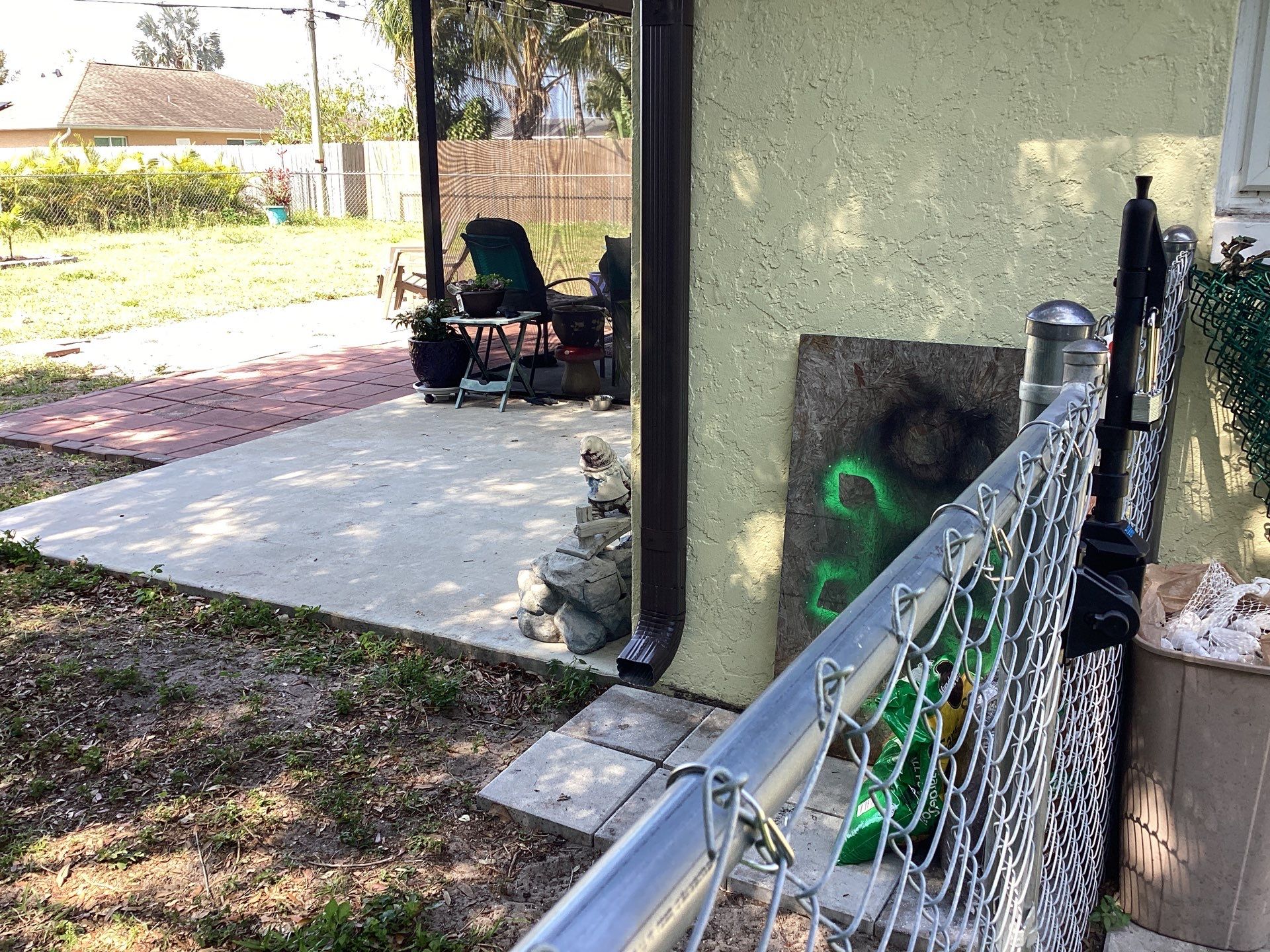 Musket Brown Seamless Gutters using 6 Inch Seamless Gutters in Cape Coral FL by Gutter Professors